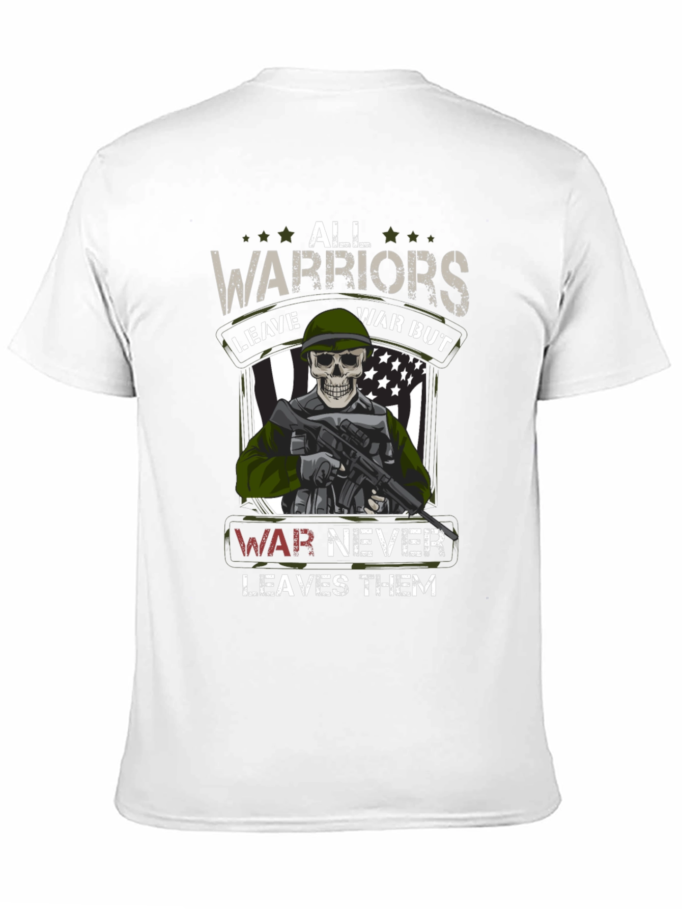 All Warriors Graphic Print T-Shirt