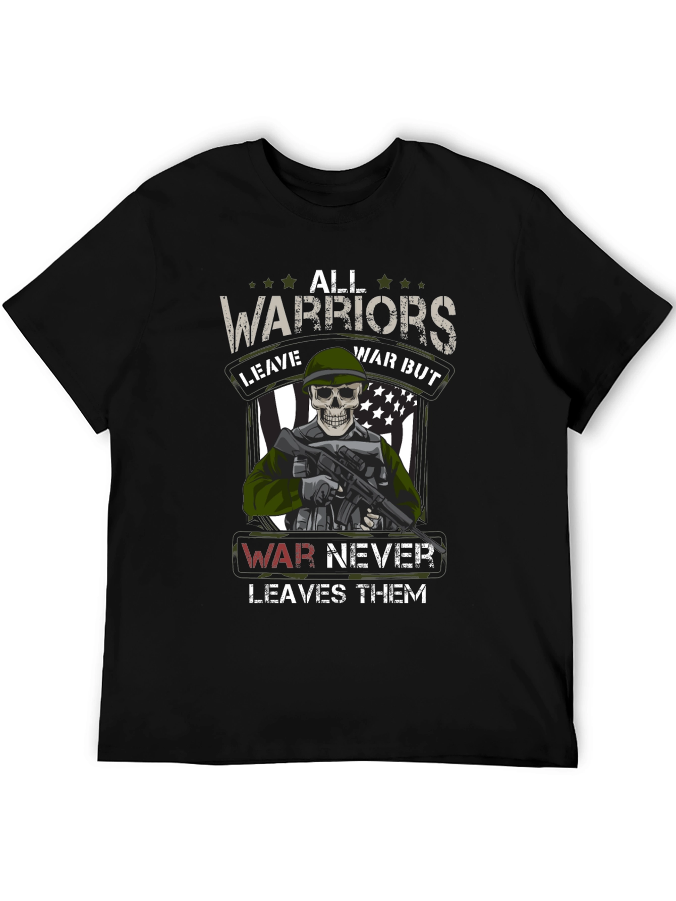 All Warriors Graphic Print T-Shirt