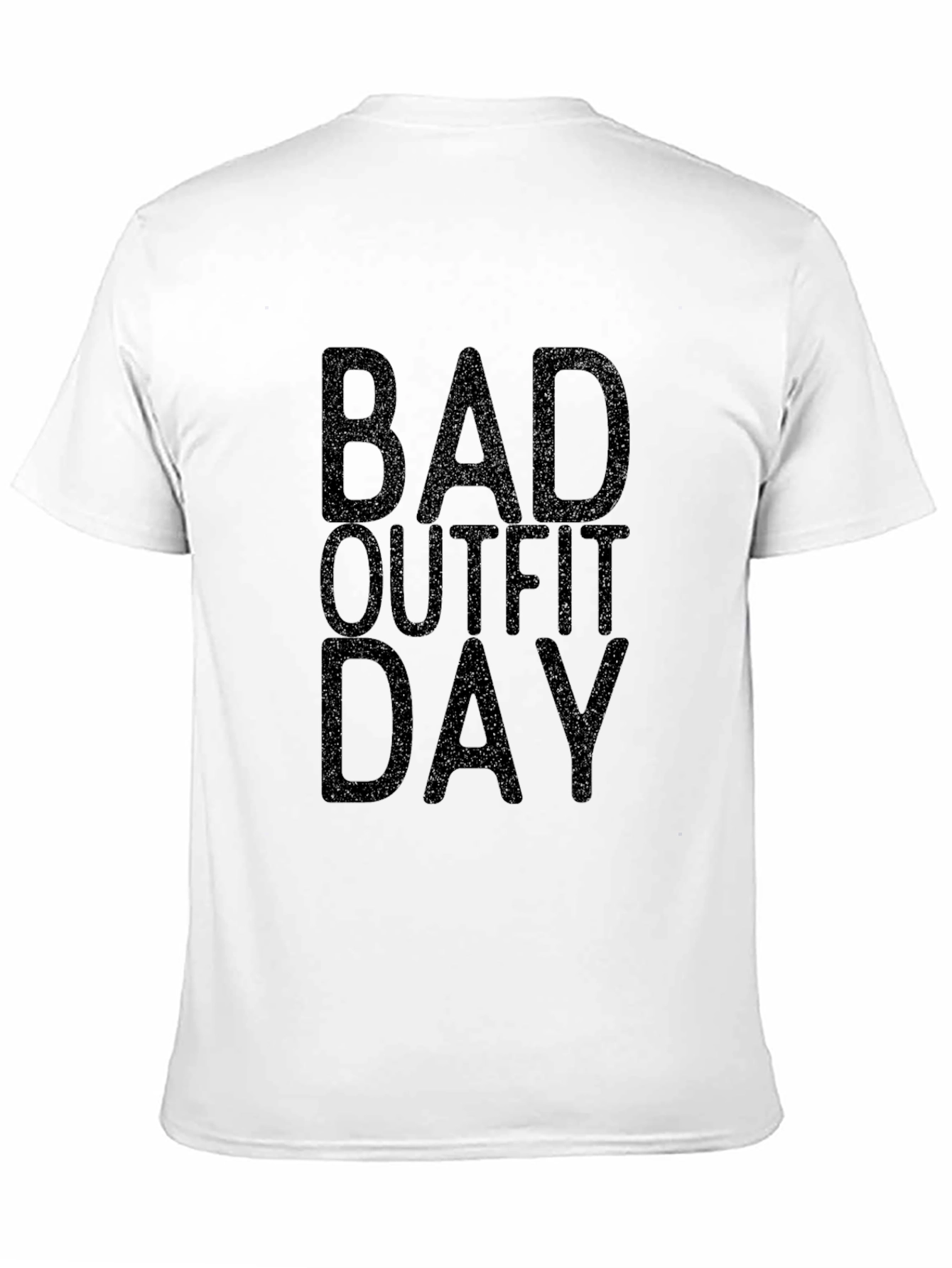 Bad Outfit Day Graphic Tee - Black