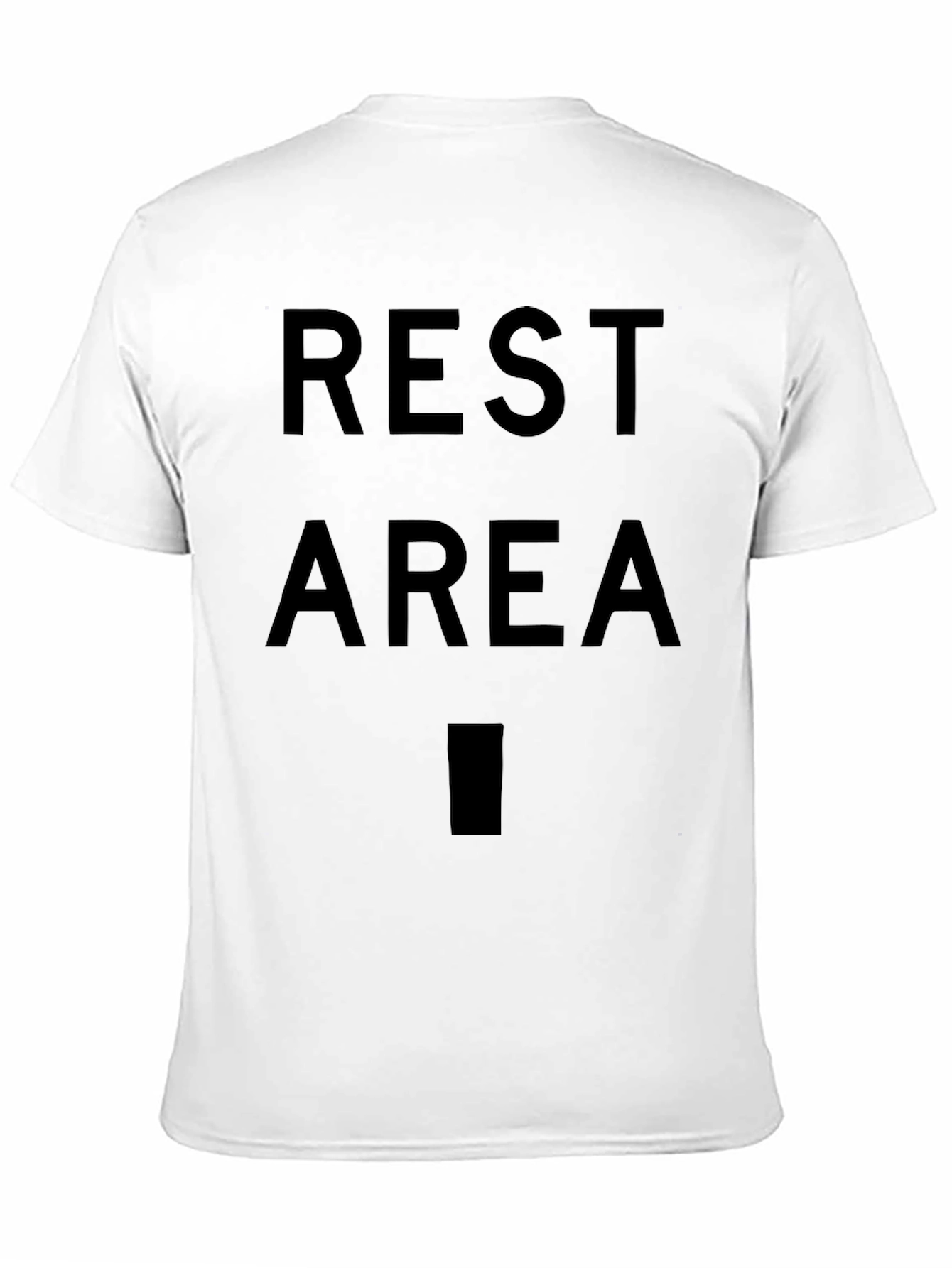 Rest Area Graphic T-Shirt - Novelty Tee