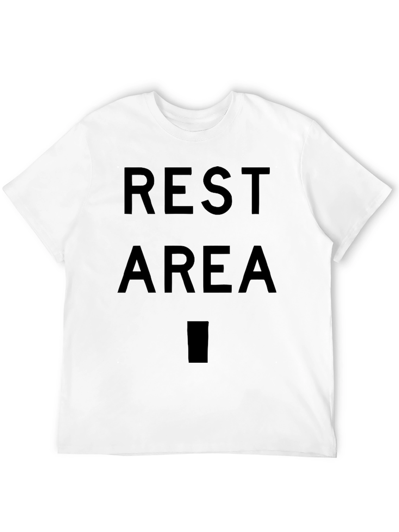 Rest Area Graphic T-Shirt - Novelty Tee