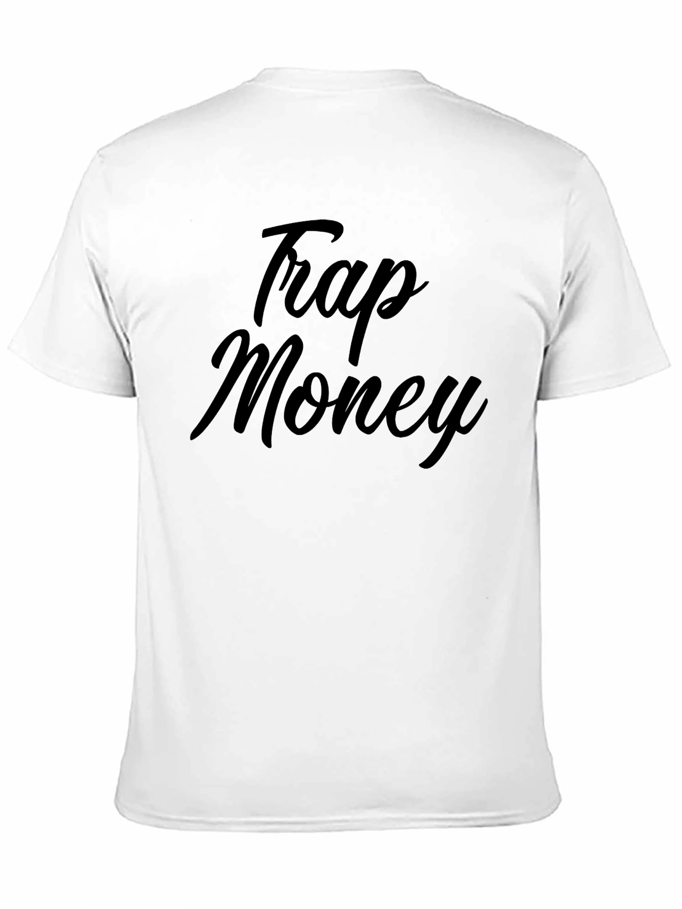 Trap Money Black T-Shirt - Bold Statement Tee