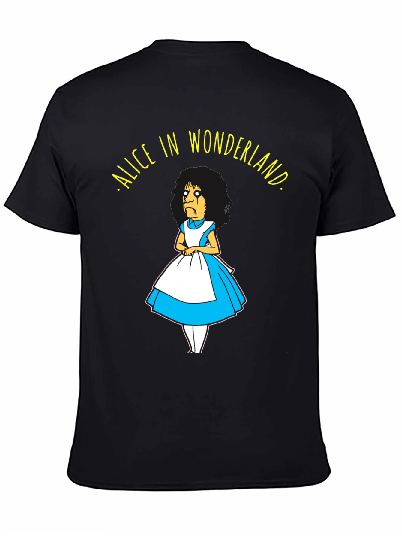 Alice in Wonderland Funny Graphic T-Shirt