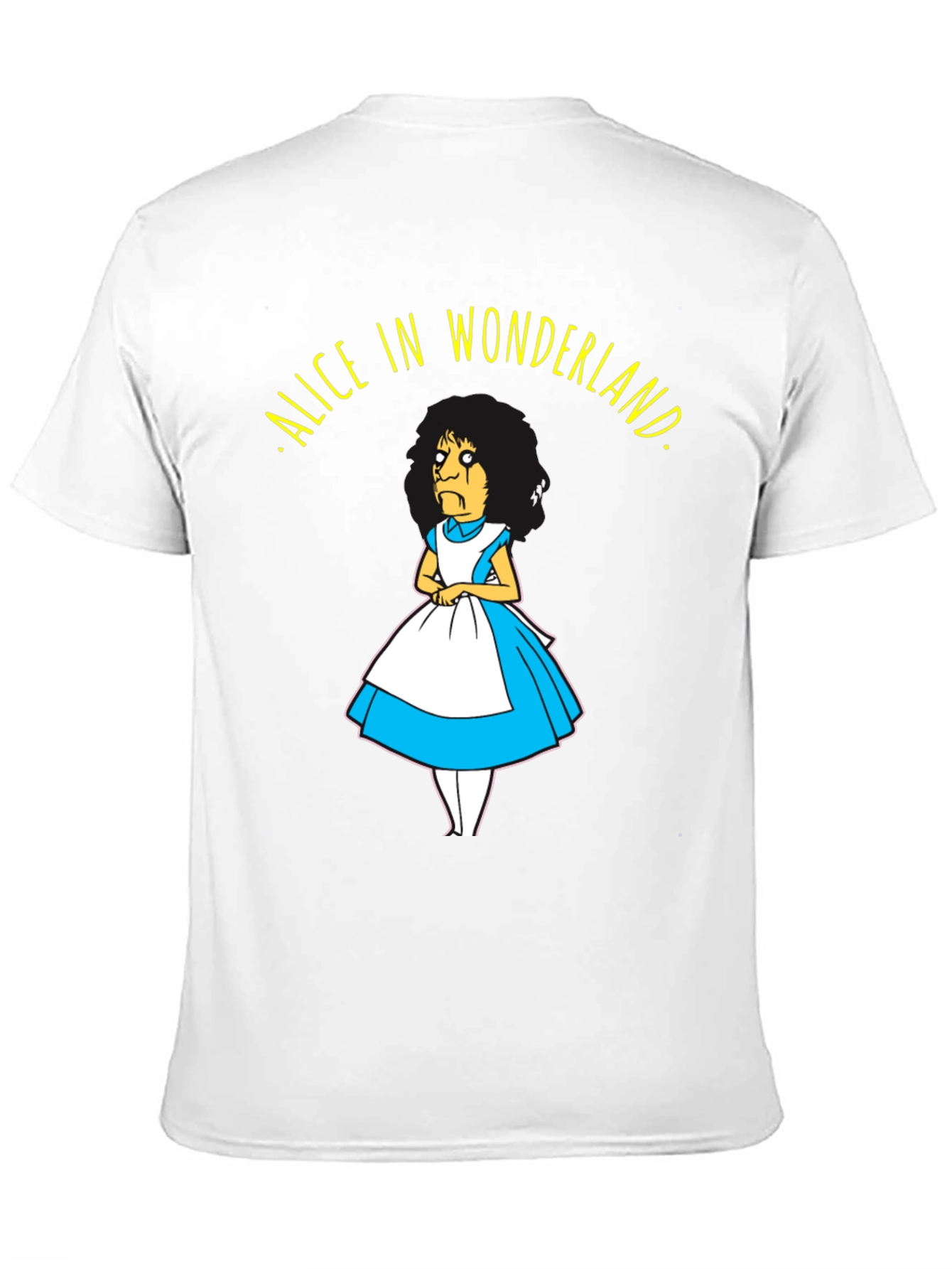 Alice in Wonderland Funny Graphic T-Shirt