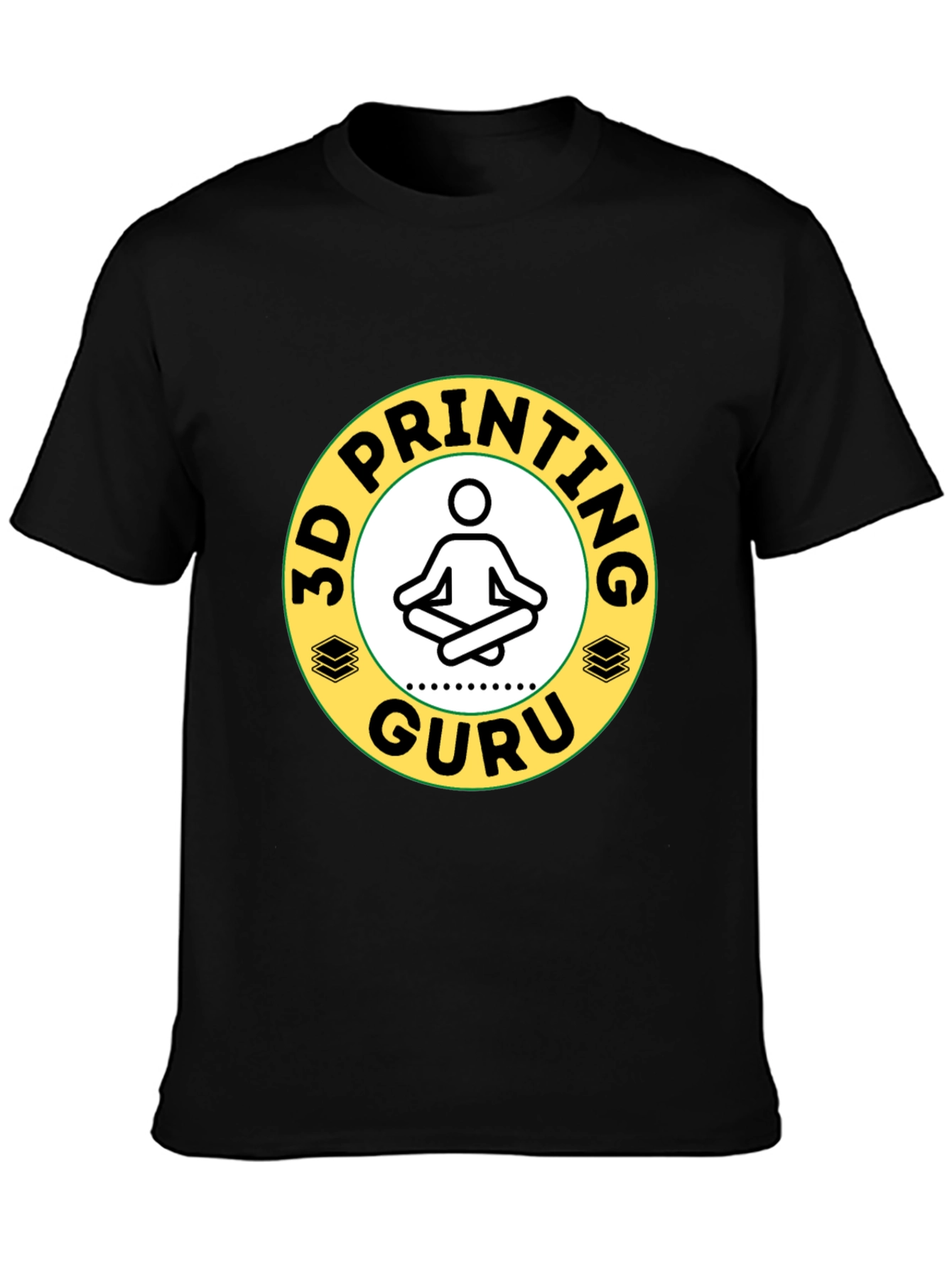 3D Printing Guru T-Shirt - Black