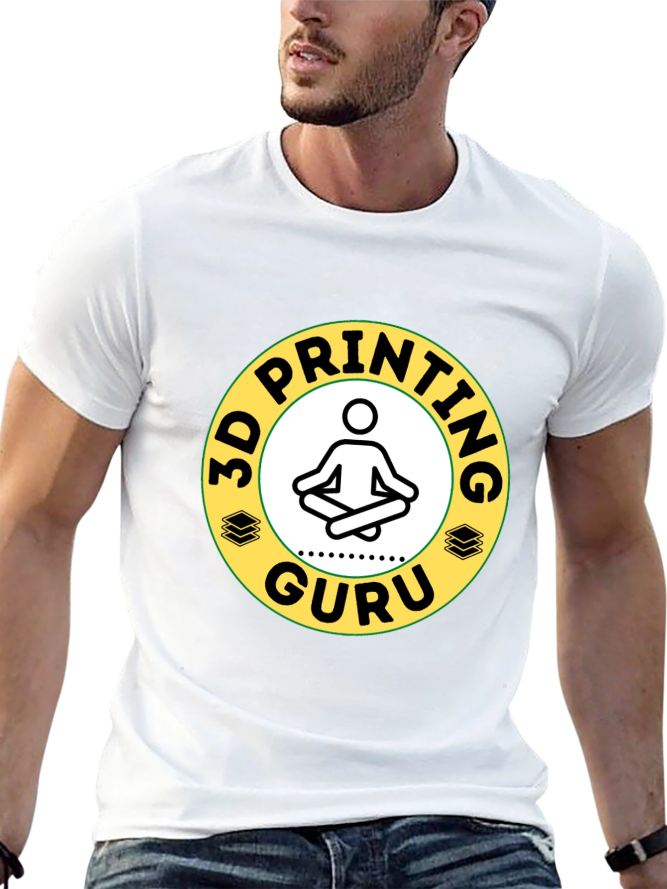 3D Printing Guru T-Shirt - Black