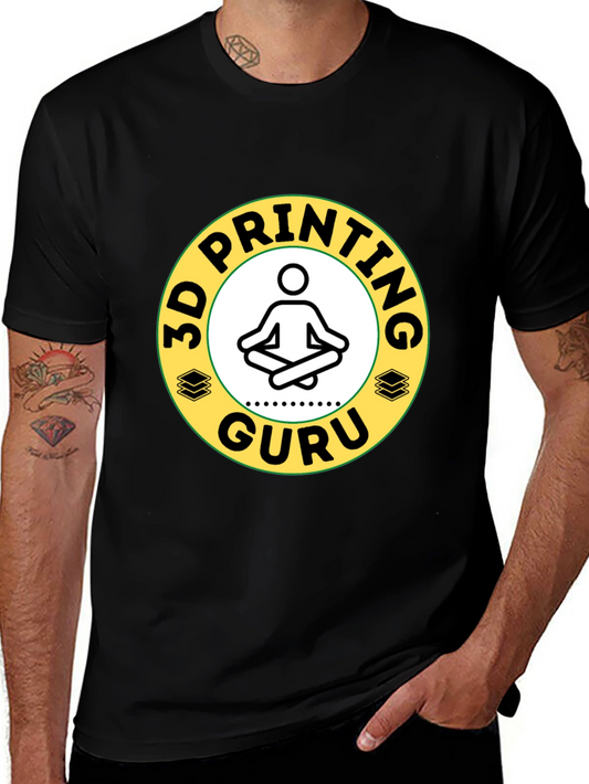 3D Printing Guru T-Shirt - Black