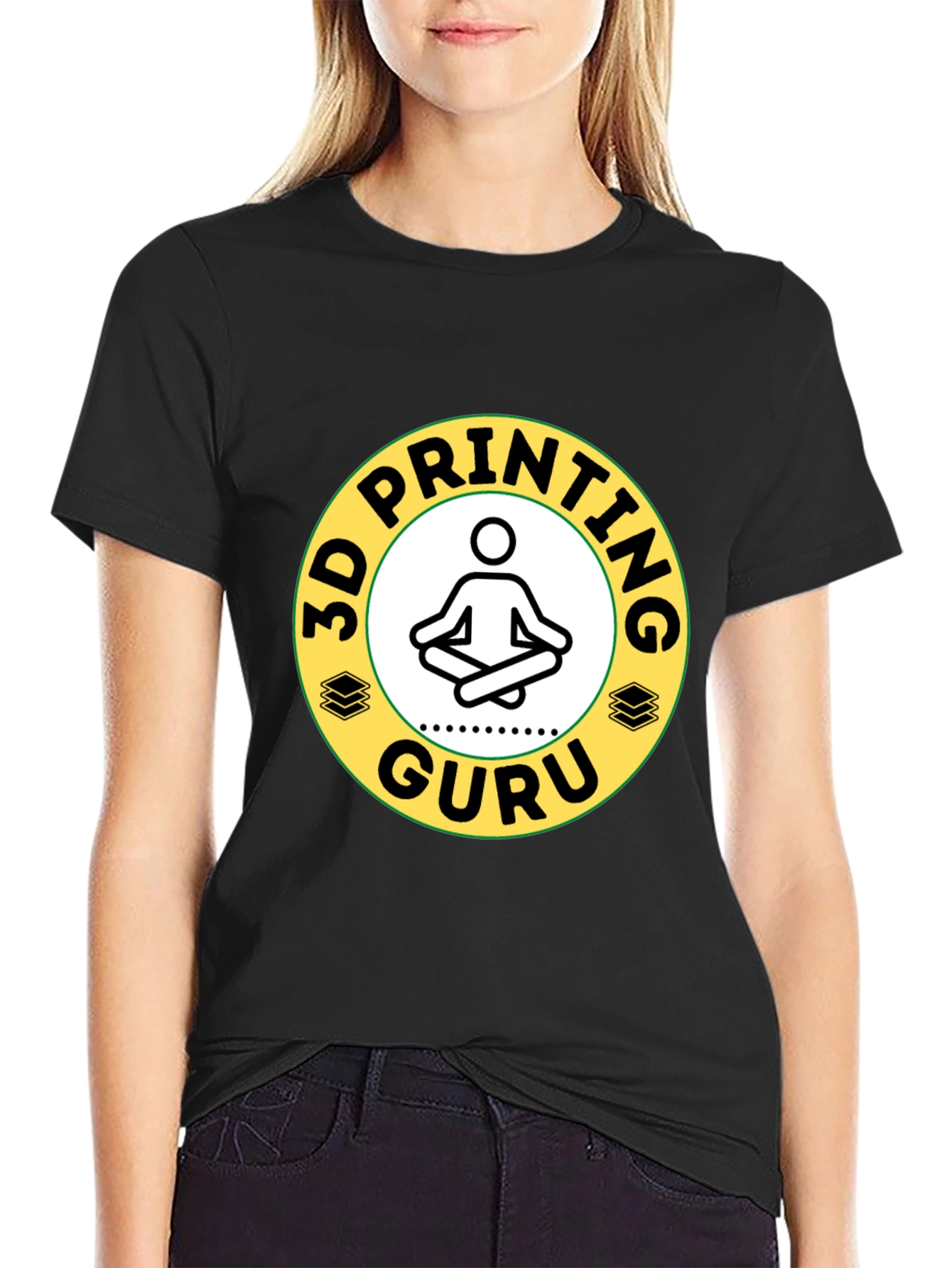 3D Printing Guru T-Shirt - Black