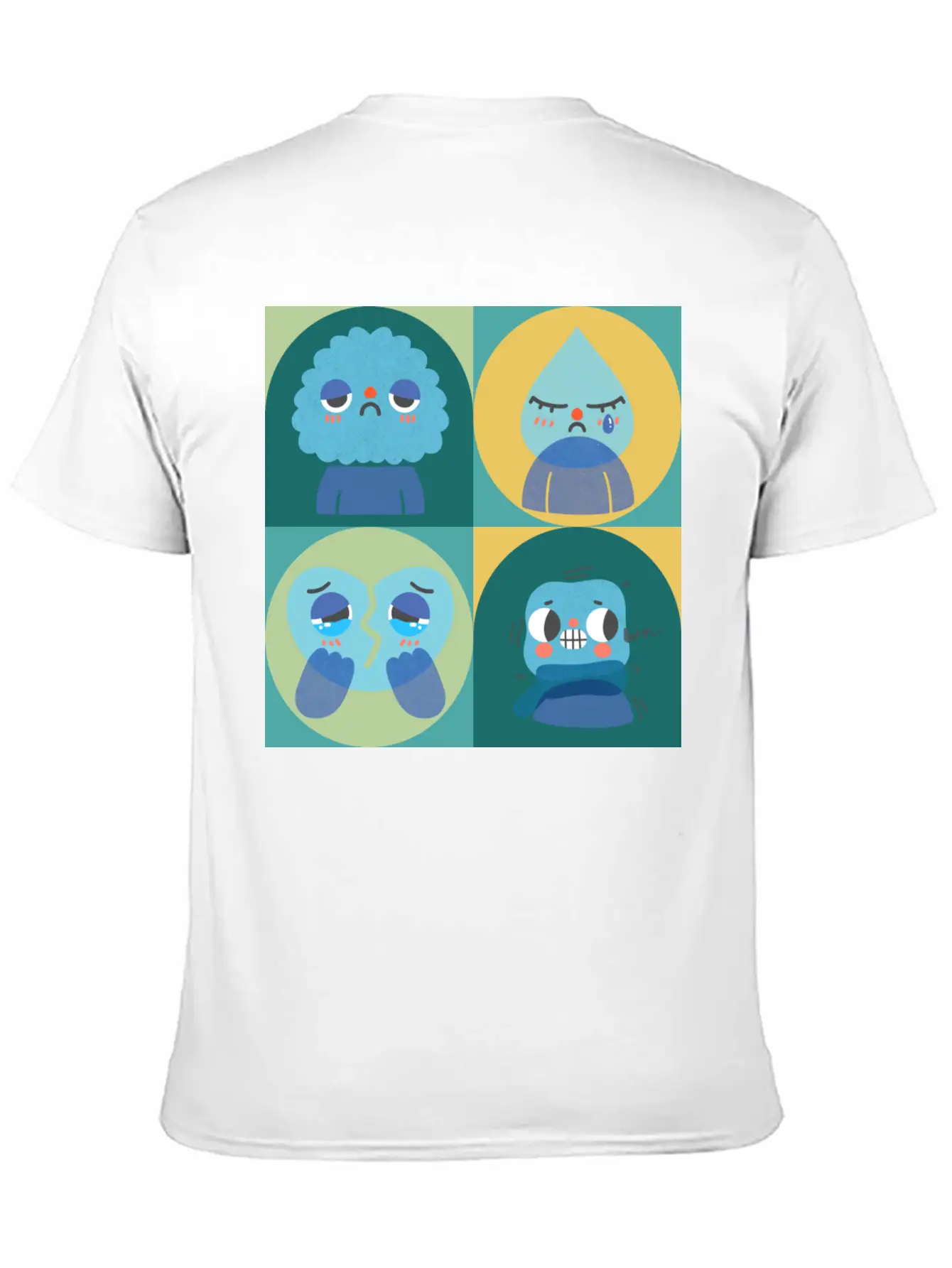 Sad Cry Cold And Teary Lightweight Cotton T-Shirt – Daily Comfort Graphic Shirt