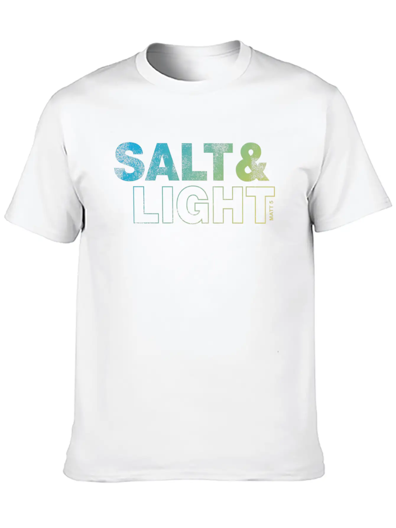 Salt And Light Lightweight Cotton T-Shirt – Daily Comfort Graphic Shirt