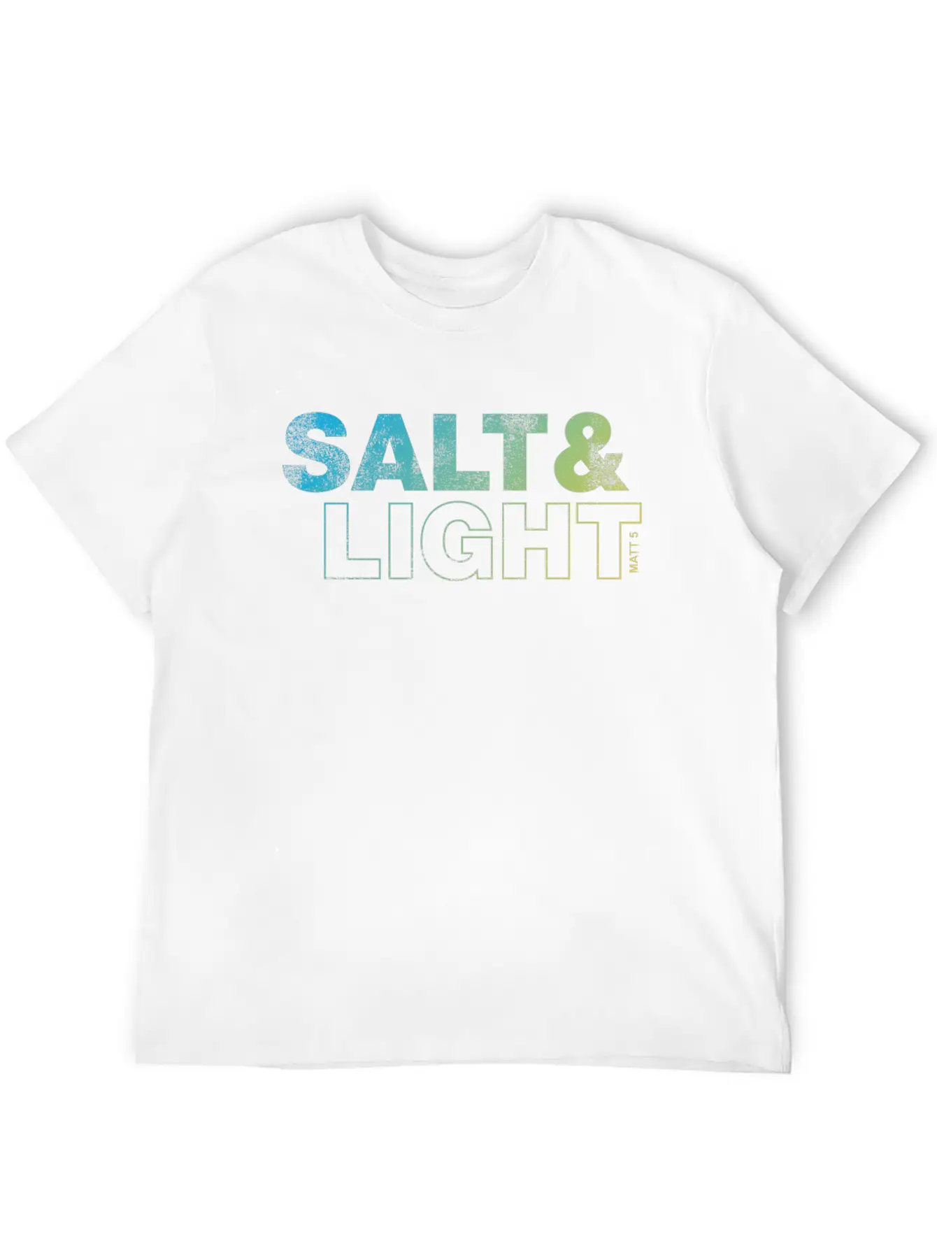 Salt And Light Lightweight Cotton T-Shirt – Daily Comfort Graphic Shirt
