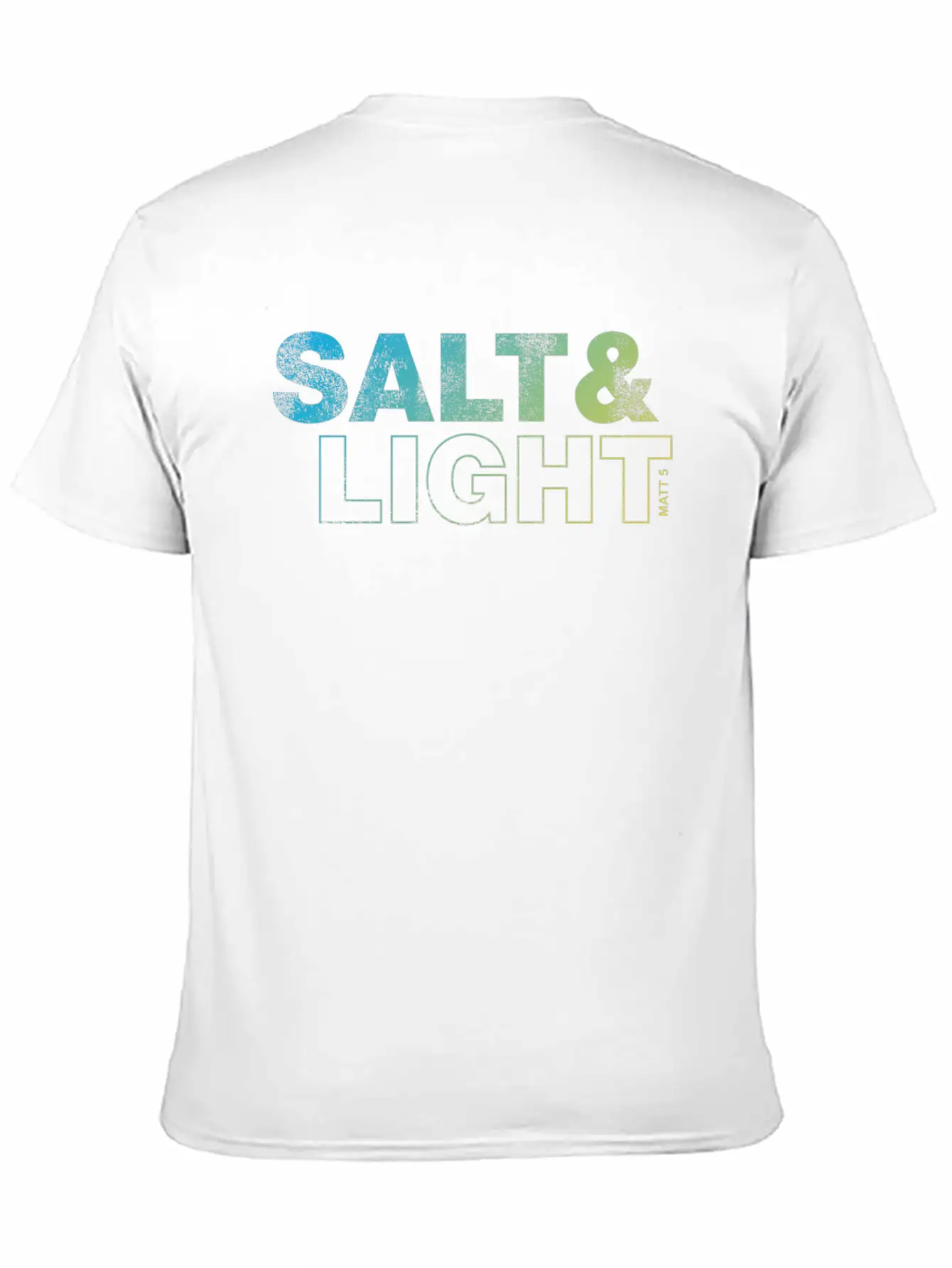 Salt And Light Lightweight Cotton T-Shirt – Daily Comfort Graphic Shirt