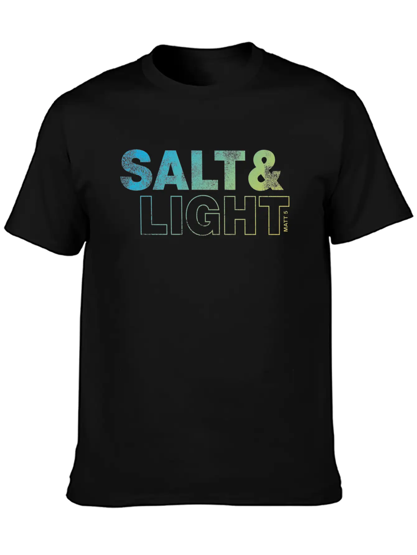 Salt And Light Lightweight Cotton T-Shirt – Daily Comfort Graphic Shirt