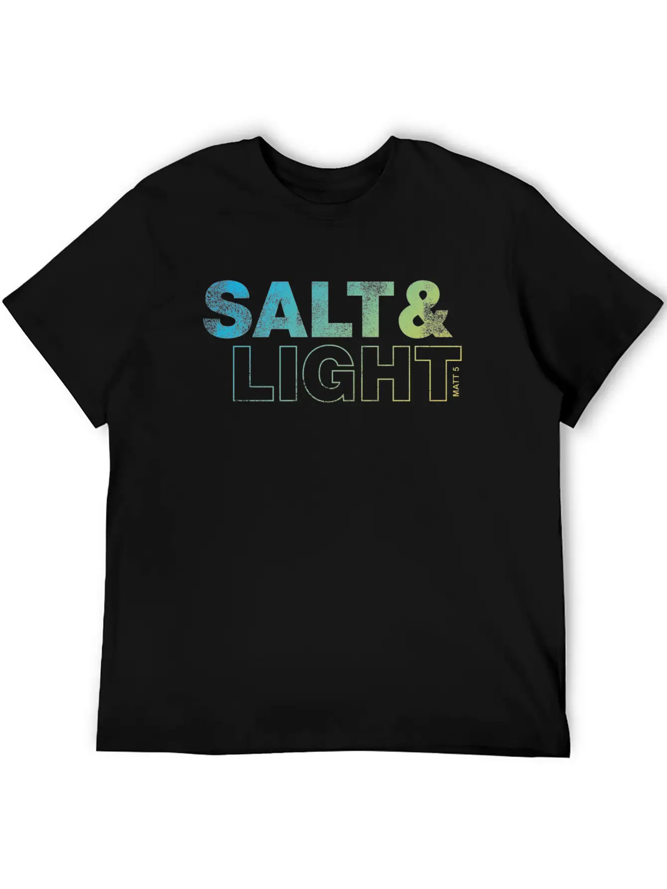 Salt And Light Lightweight Cotton T-Shirt – Daily Comfort Graphic Shirt