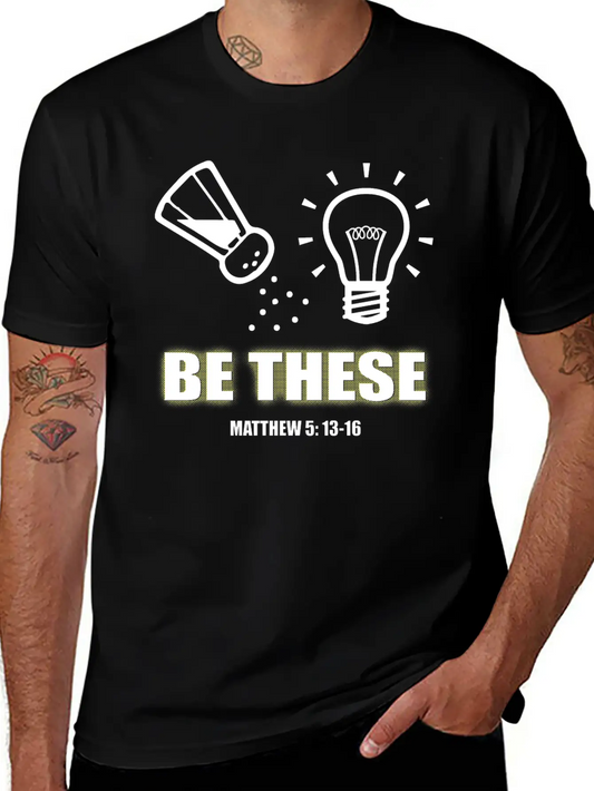 Salt And Light T-shirt Lightweight Cotton T-Shirt – Daily Comfort Graphic Shirt