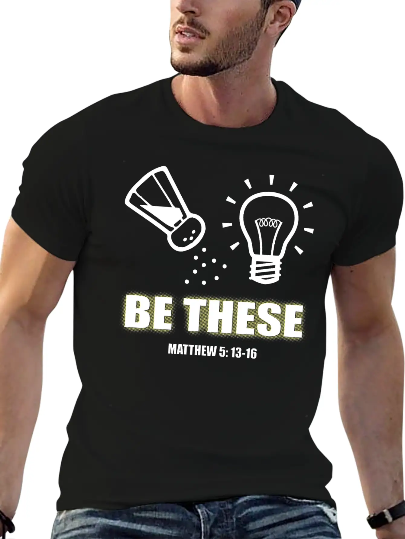 Salt And Light T-shirt Lightweight Cotton T-Shirt – Daily Comfort Graphic Shirt