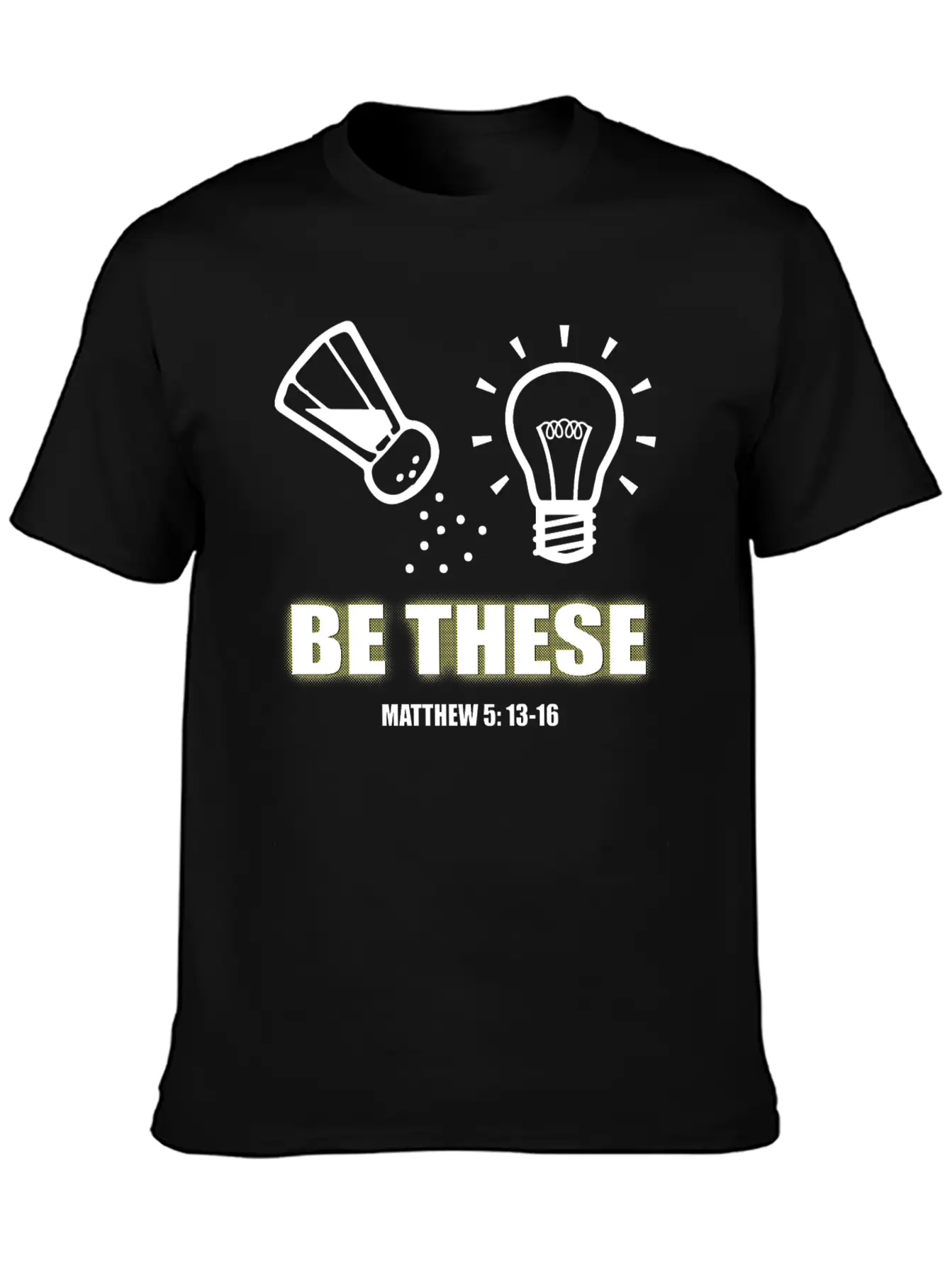 Salt And Light T-shirt Lightweight Cotton T-Shirt – Daily Comfort Graphic Shirt