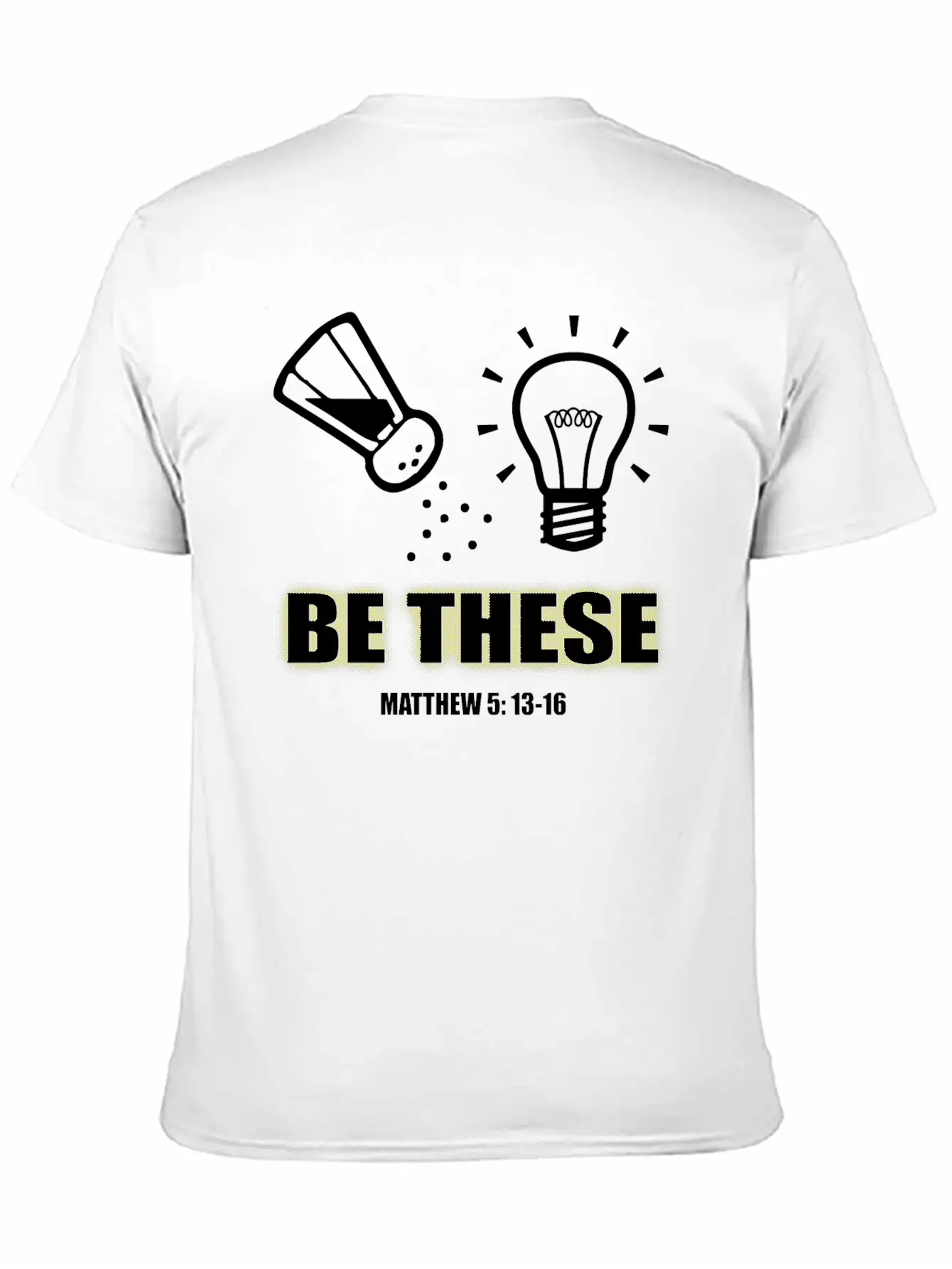 Salt And Light T-shirt Lightweight Cotton T-Shirt – Daily Comfort Graphic Shirt