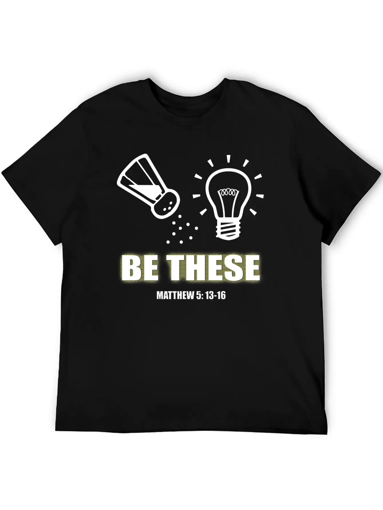 Salt And Light T-shirt Lightweight Cotton T-Shirt – Daily Comfort Graphic Shirt