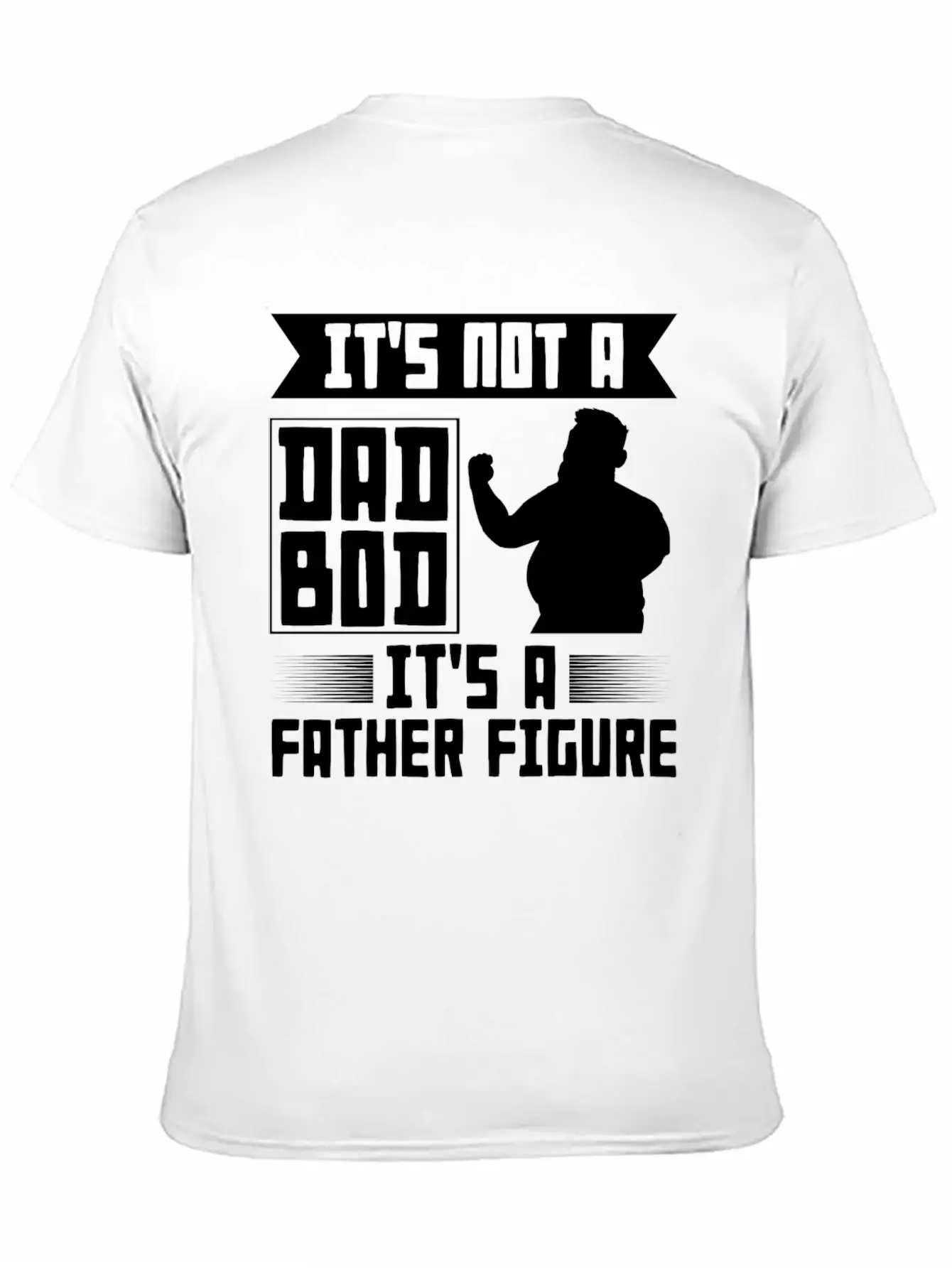 Sarcastic Dad Bod Father Lightweight Cotton T-Shirt – Daily Comfort Graphic Shirt