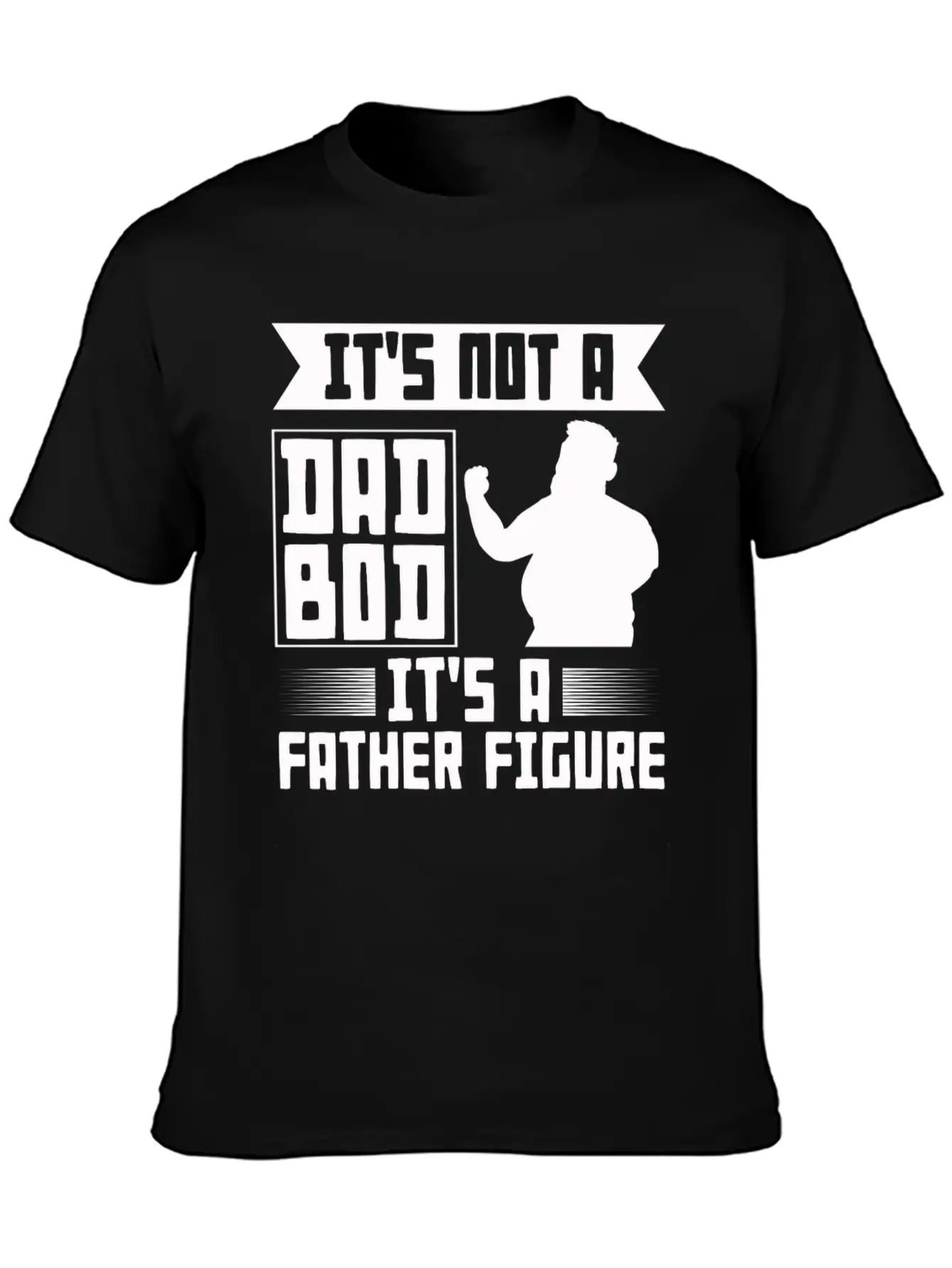 Sarcastic Dad Bod Father Lightweight Cotton T-Shirt – Daily Comfort Graphic Shirt