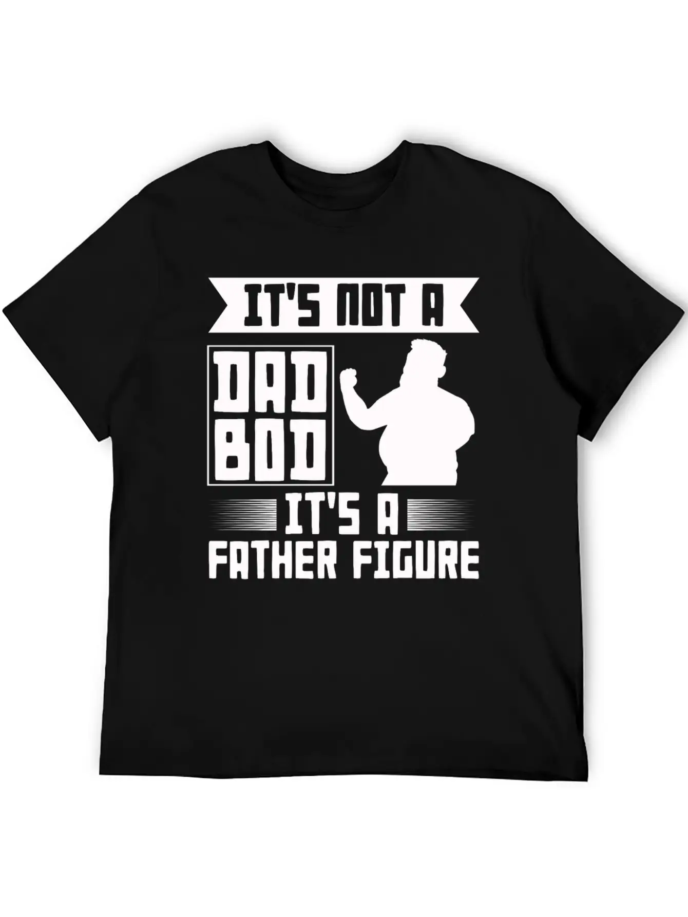 Sarcastic Dad Bod Father Lightweight Cotton T-Shirt – Daily Comfort Graphic Shirt