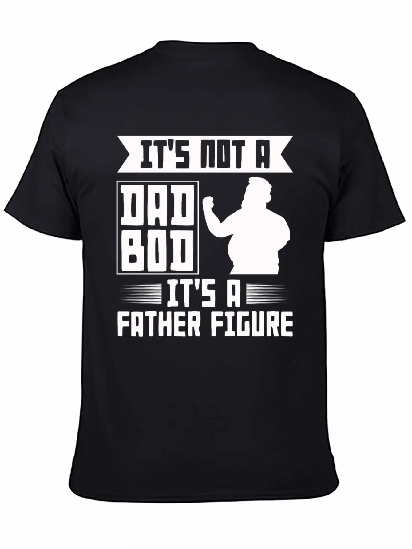 Sarcastic Dad Bod Father Lightweight Cotton T-Shirt – Daily Comfort Graphic Shirt