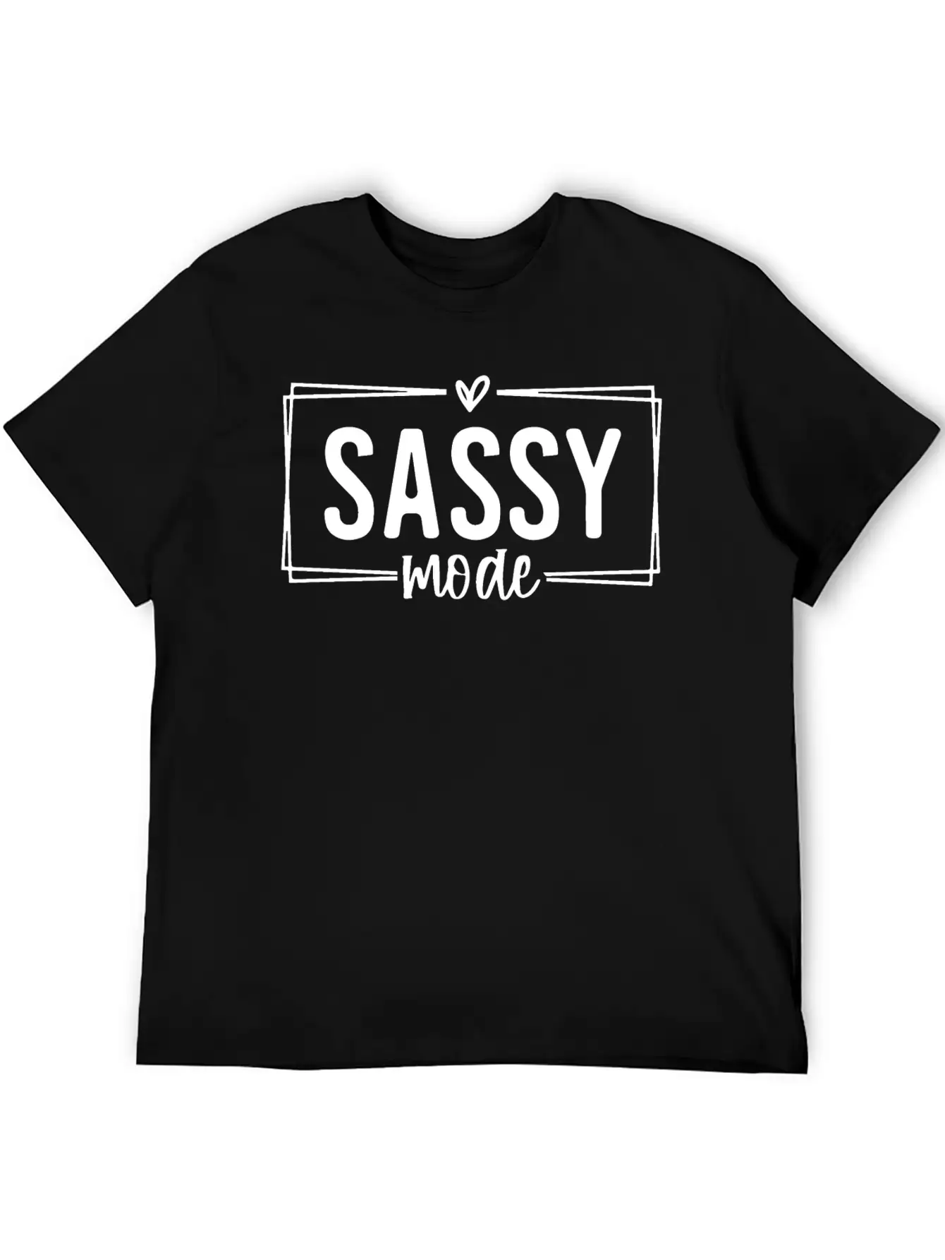 Sassy Mode Funny Lightweight Cotton T-Shirt – Daily Comfort Graphic Shirt