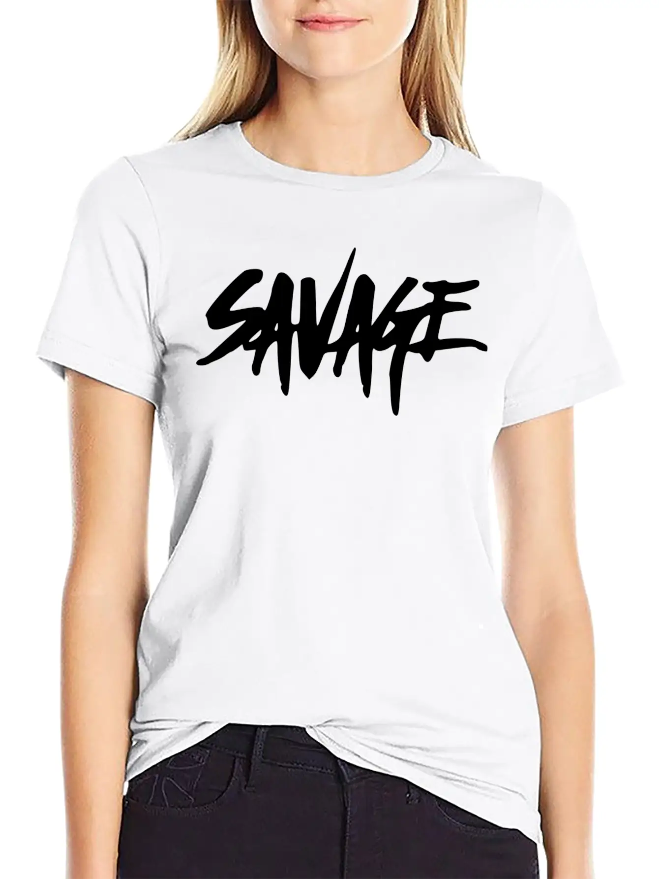 Savage Nation Lightweight Cotton T-Shirt – Daily Comfort Graphic Shirt