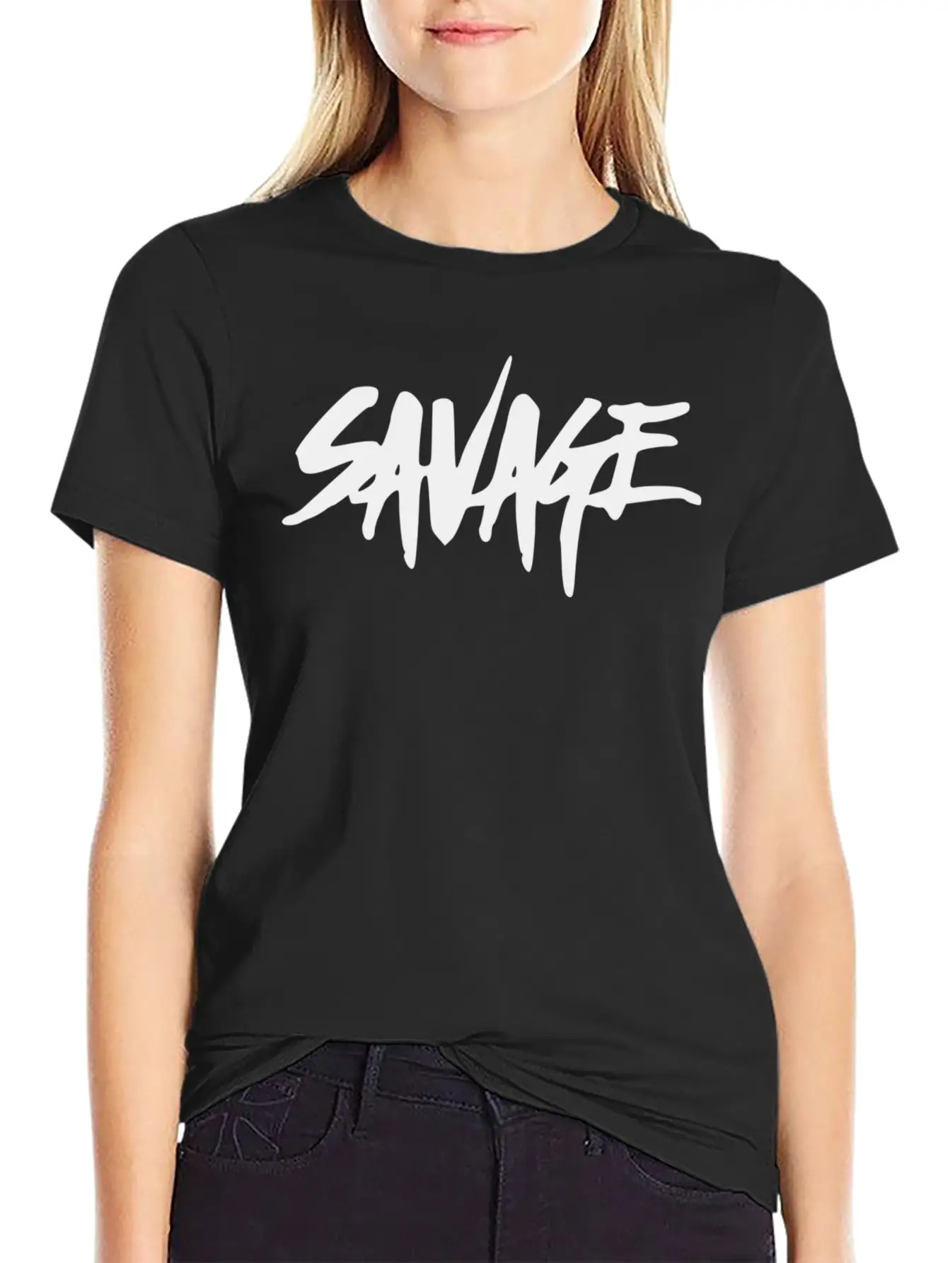 Savage Nation Lightweight Cotton T-Shirt – Daily Comfort Graphic Shirt