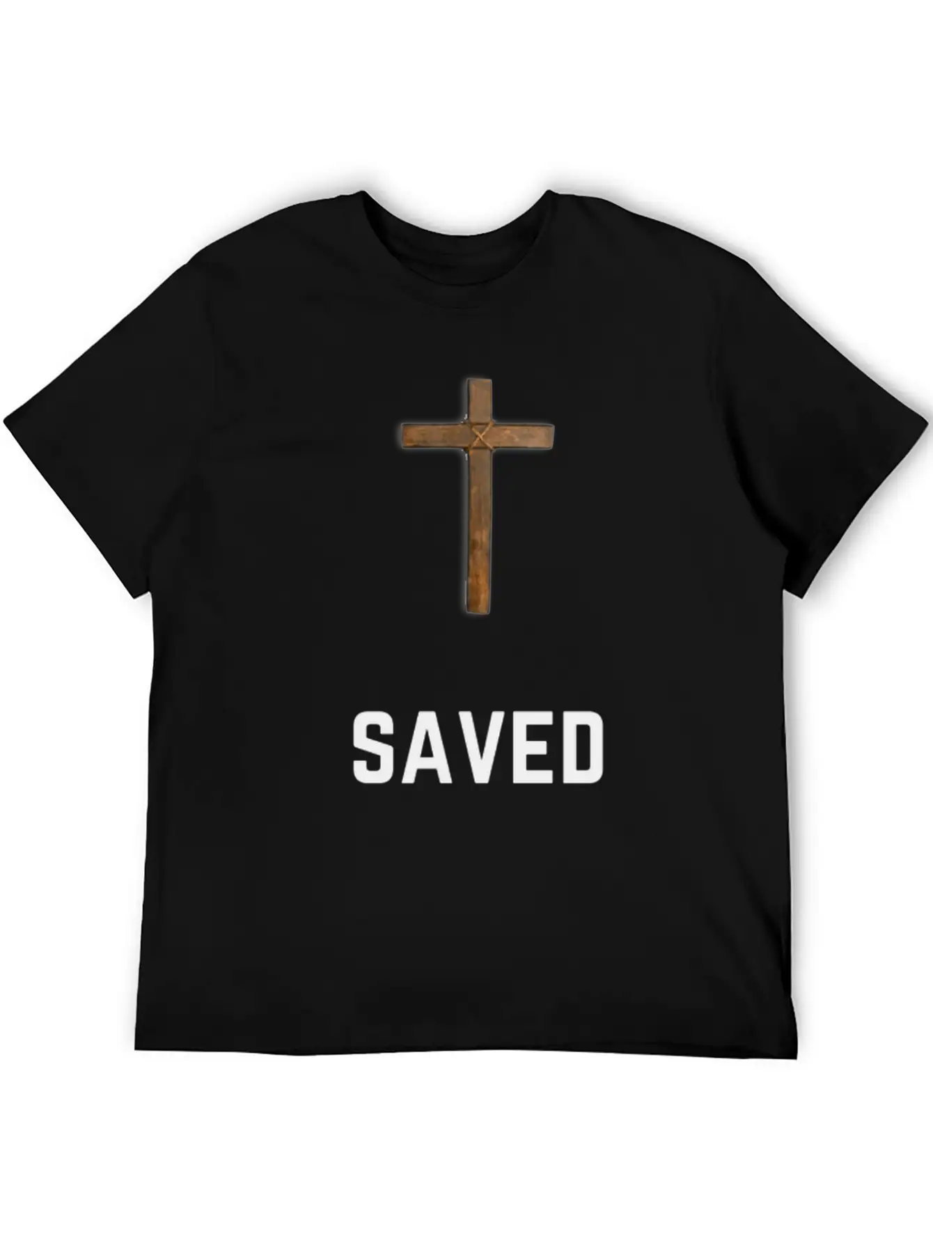 Saved By Grace Lightweight Cotton T-Shirt – Daily Comfort Graphic Shirt