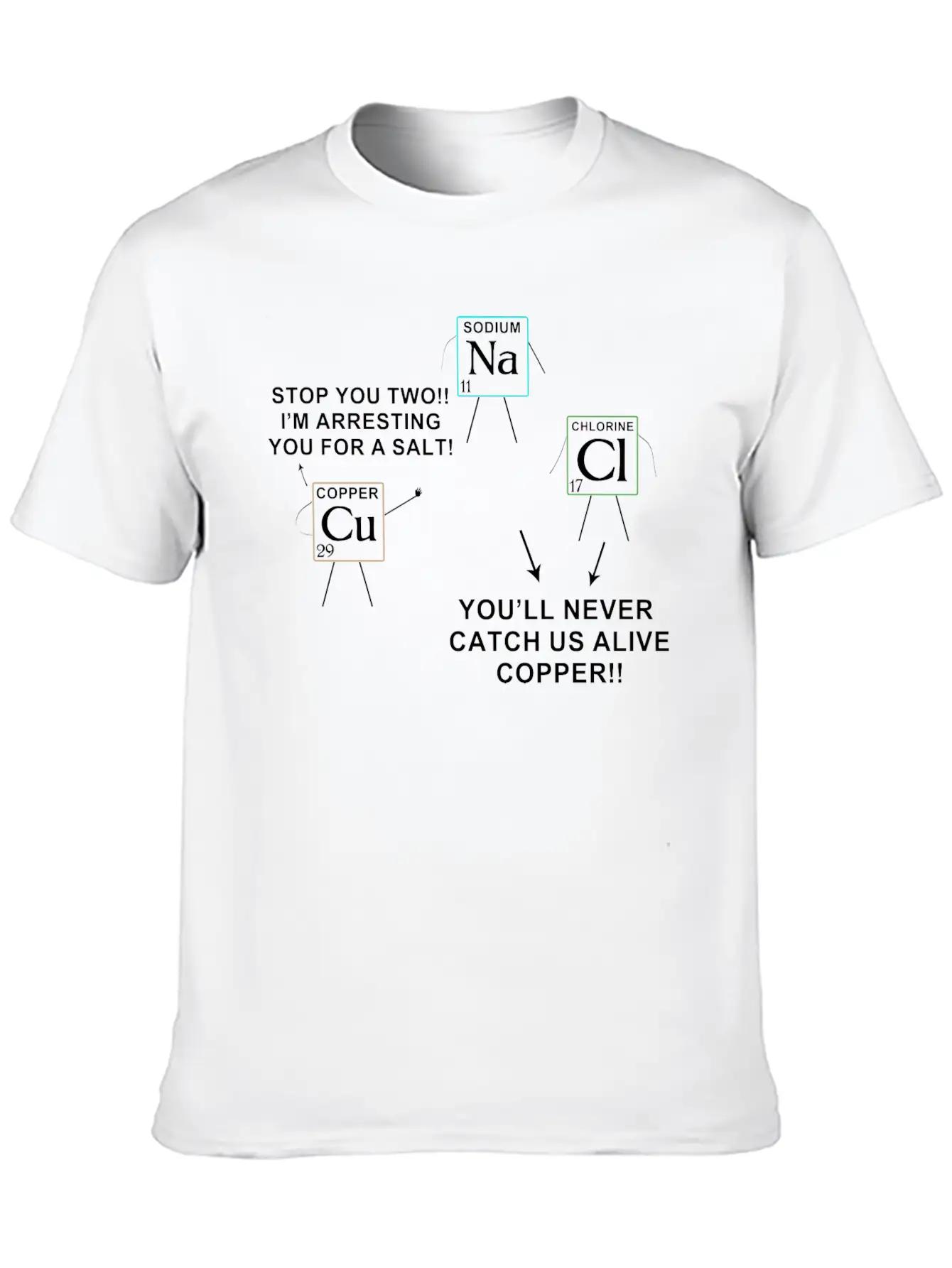 Science Lightweight Cotton T-Shirt – Daily Comfort Graphic Shirt