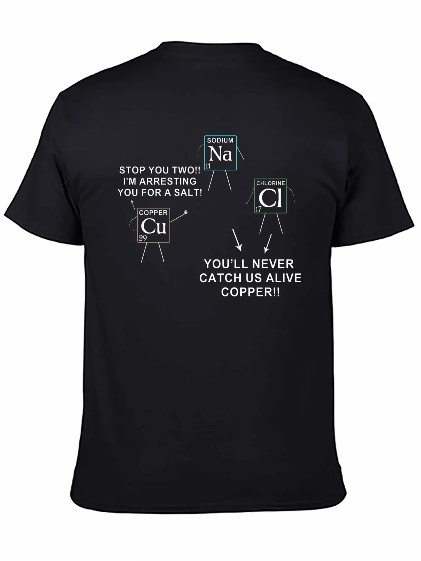 Science Lightweight Cotton T-Shirt – Daily Comfort Graphic Shirt