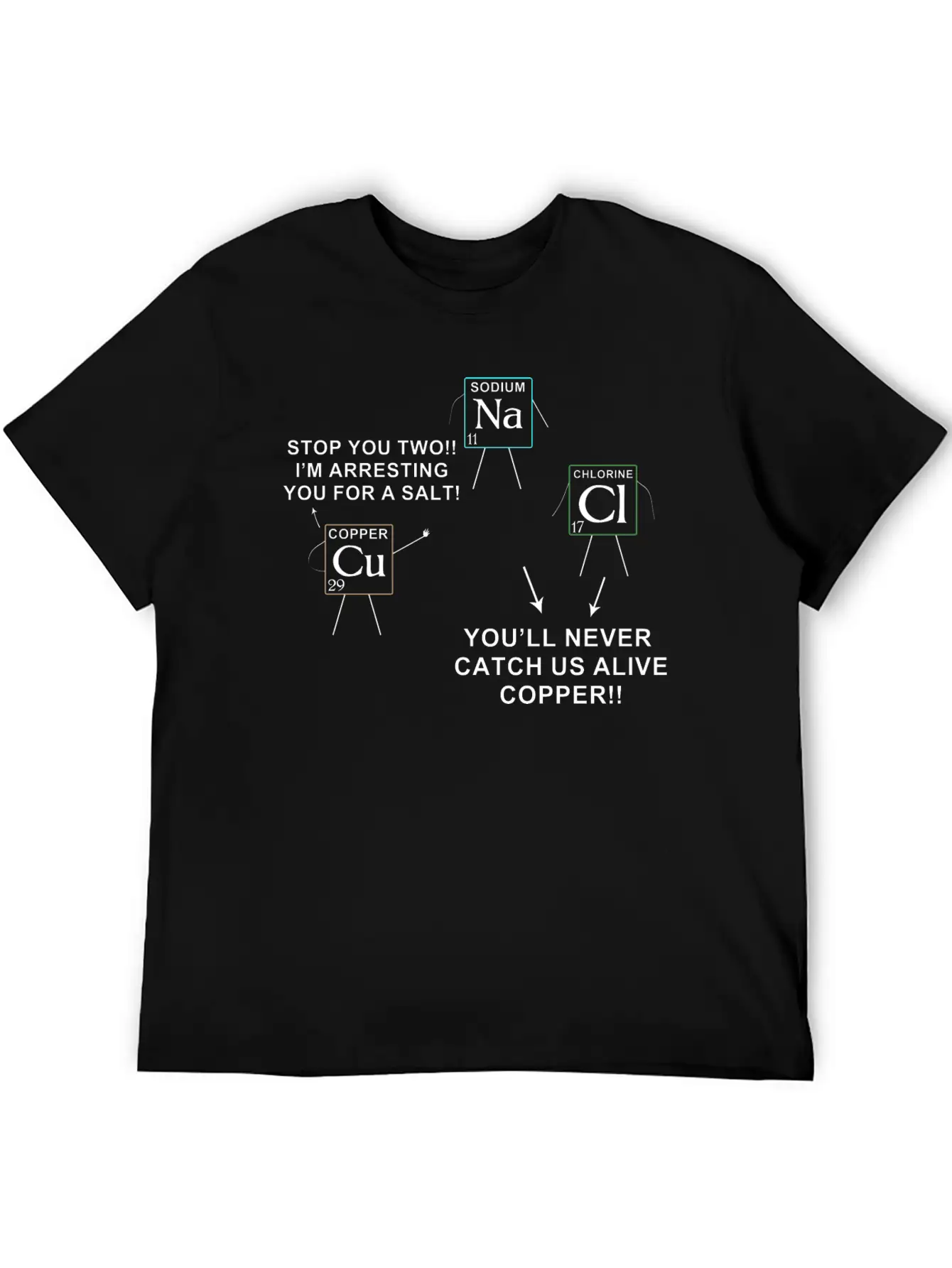Science Lightweight Cotton T-Shirt – Daily Comfort Graphic Shirt