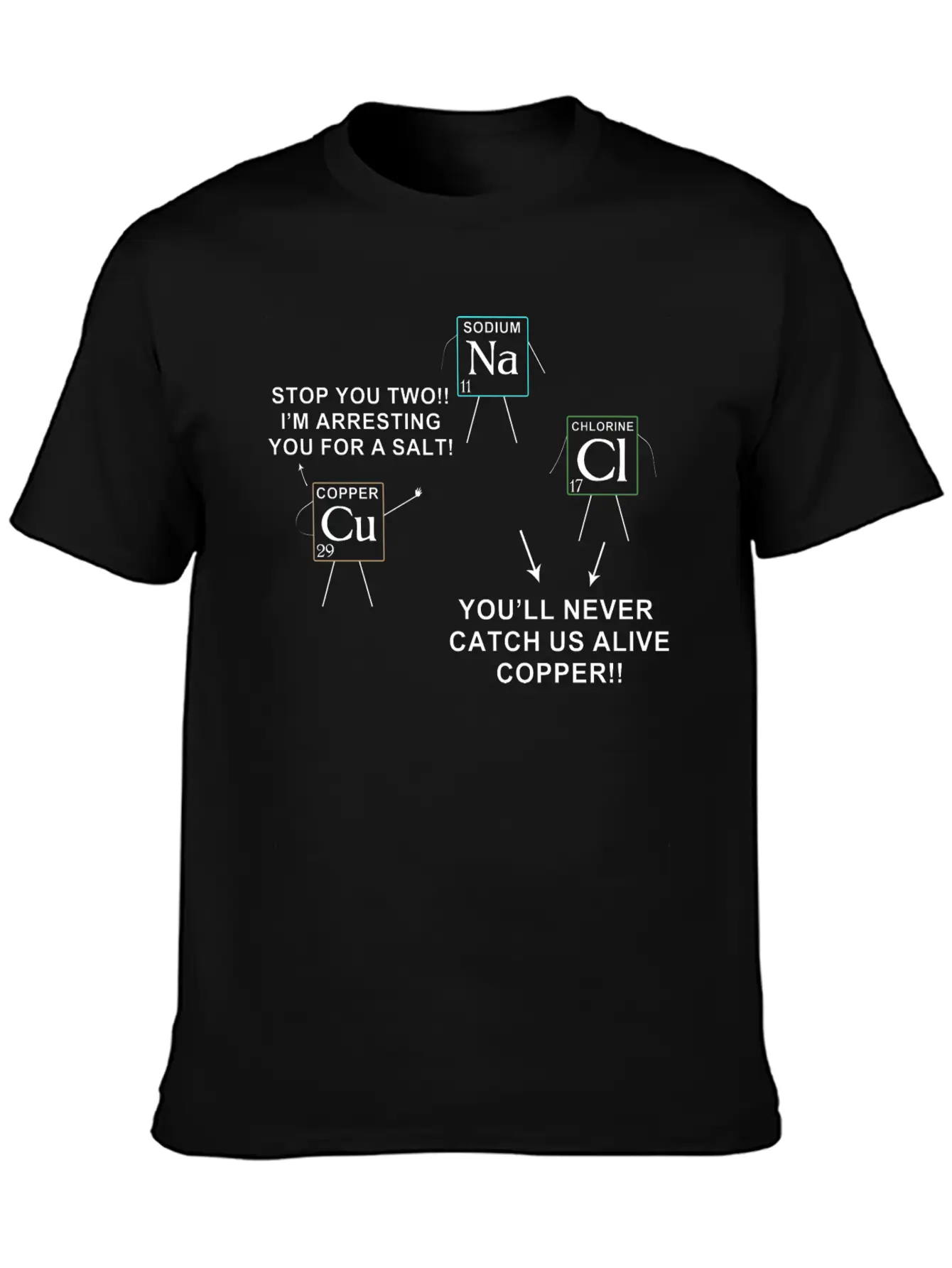 Science Lightweight Cotton T-Shirt – Daily Comfort Graphic Shirt