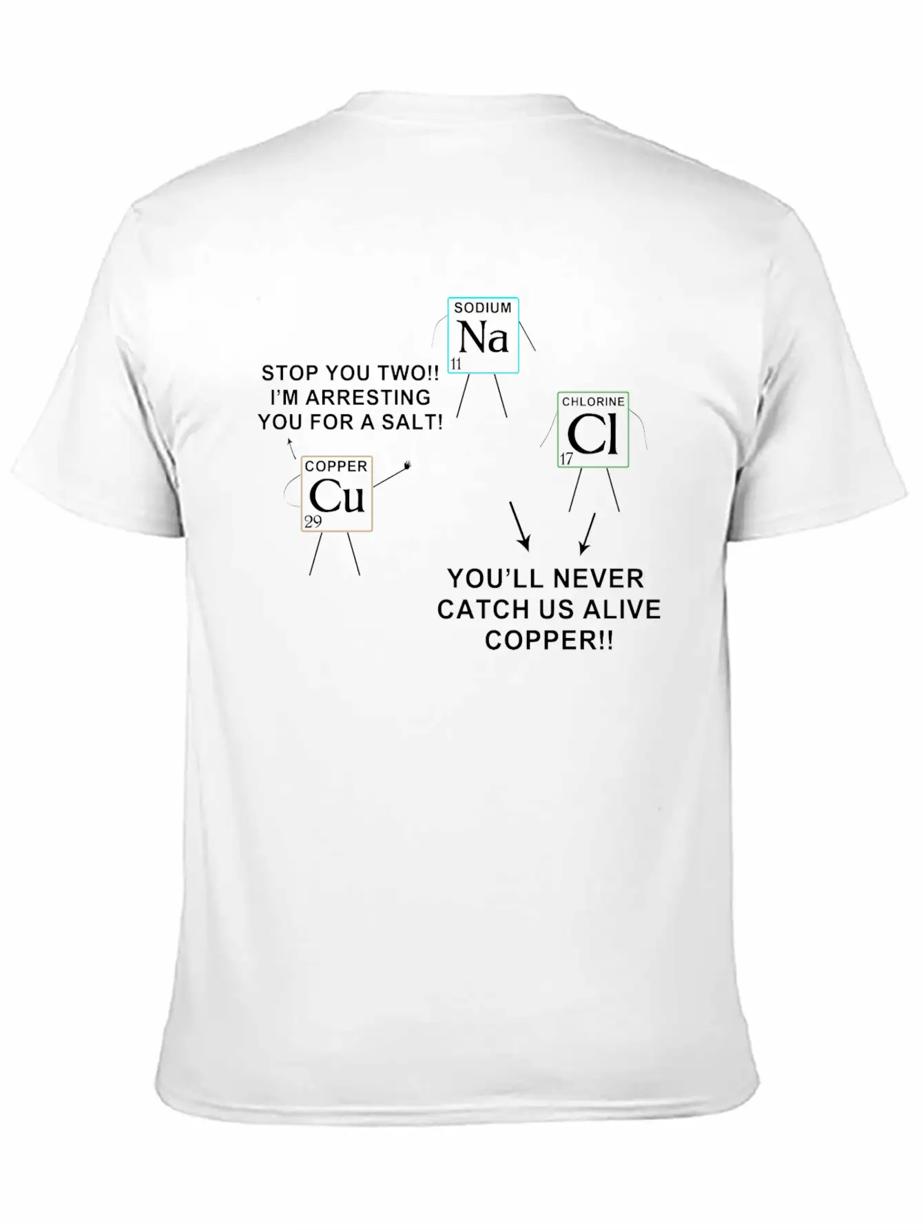Science Lightweight Cotton T-Shirt – Daily Comfort Graphic Shirt