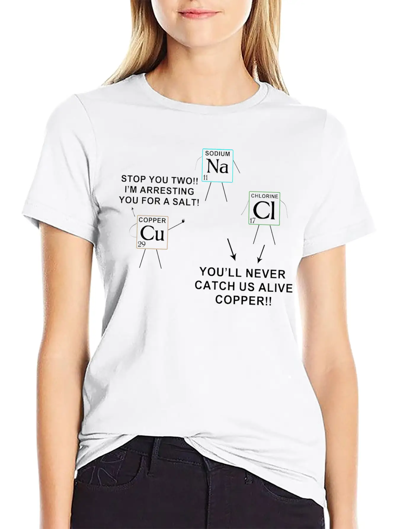Science Lightweight Cotton T-Shirt – Daily Comfort Graphic Shirt