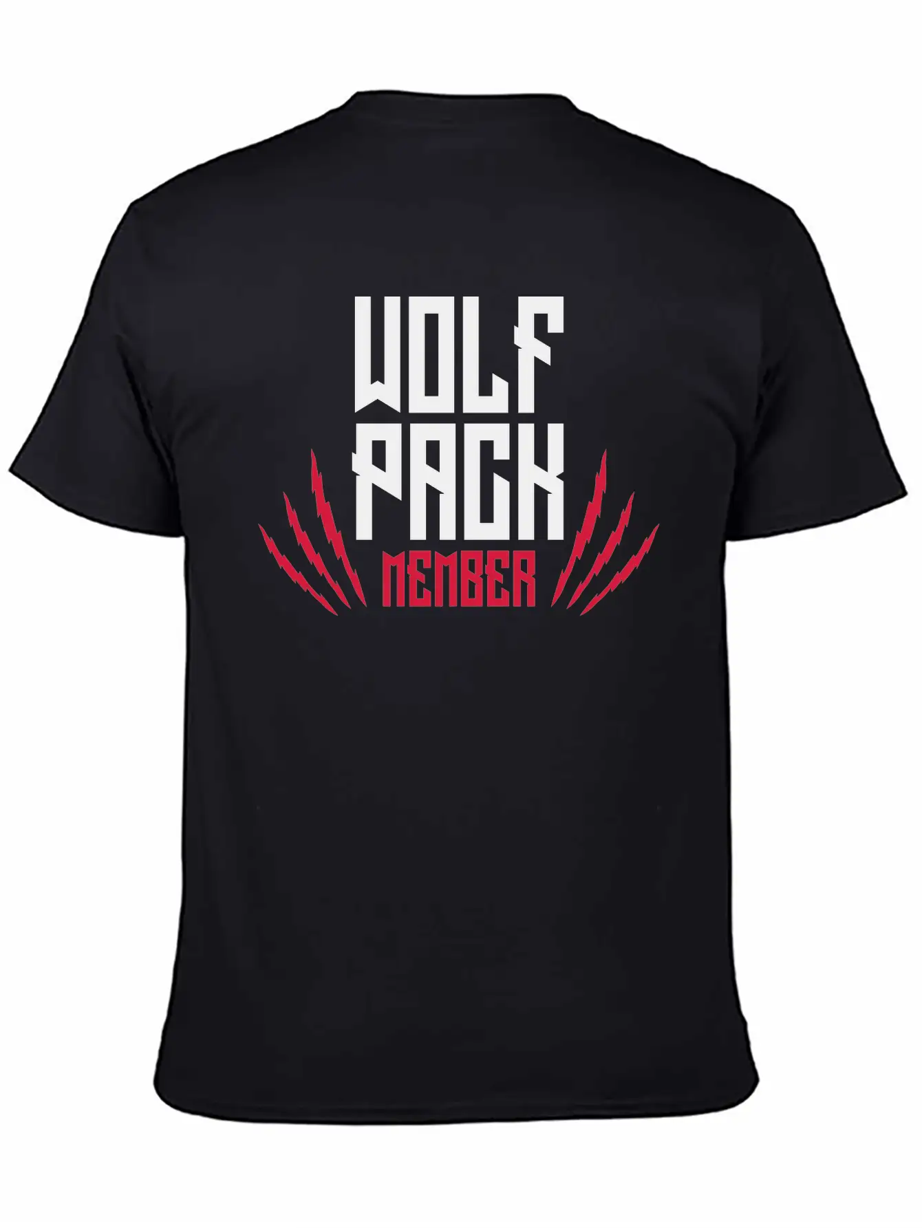Scratch Wolf Pack Lightweight Cotton T-Shirt – Daily Comfort Graphic Shirt