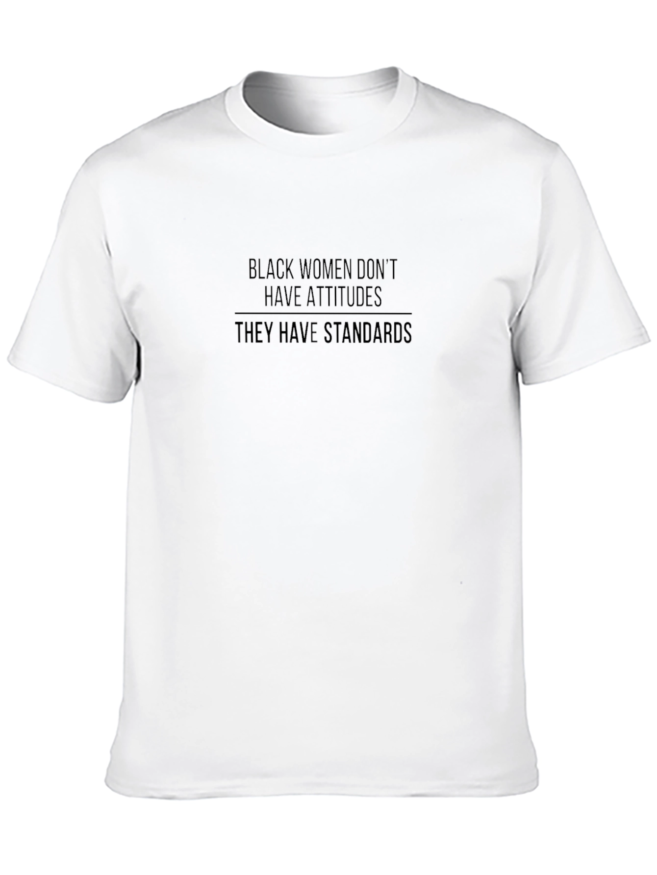 Black Women Standards Graphic Tee
