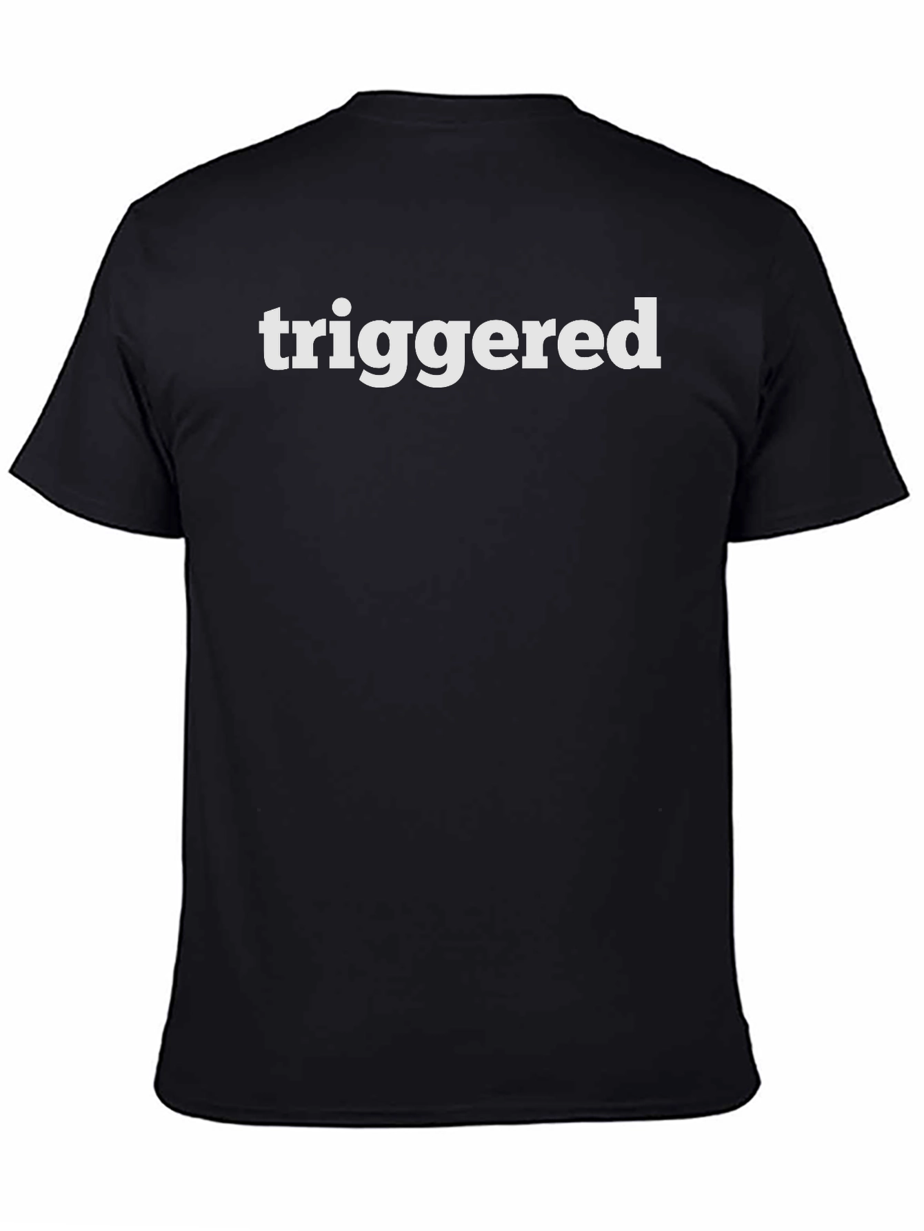 Triggered Graphic Tee - Soft Cotton Crew Neck