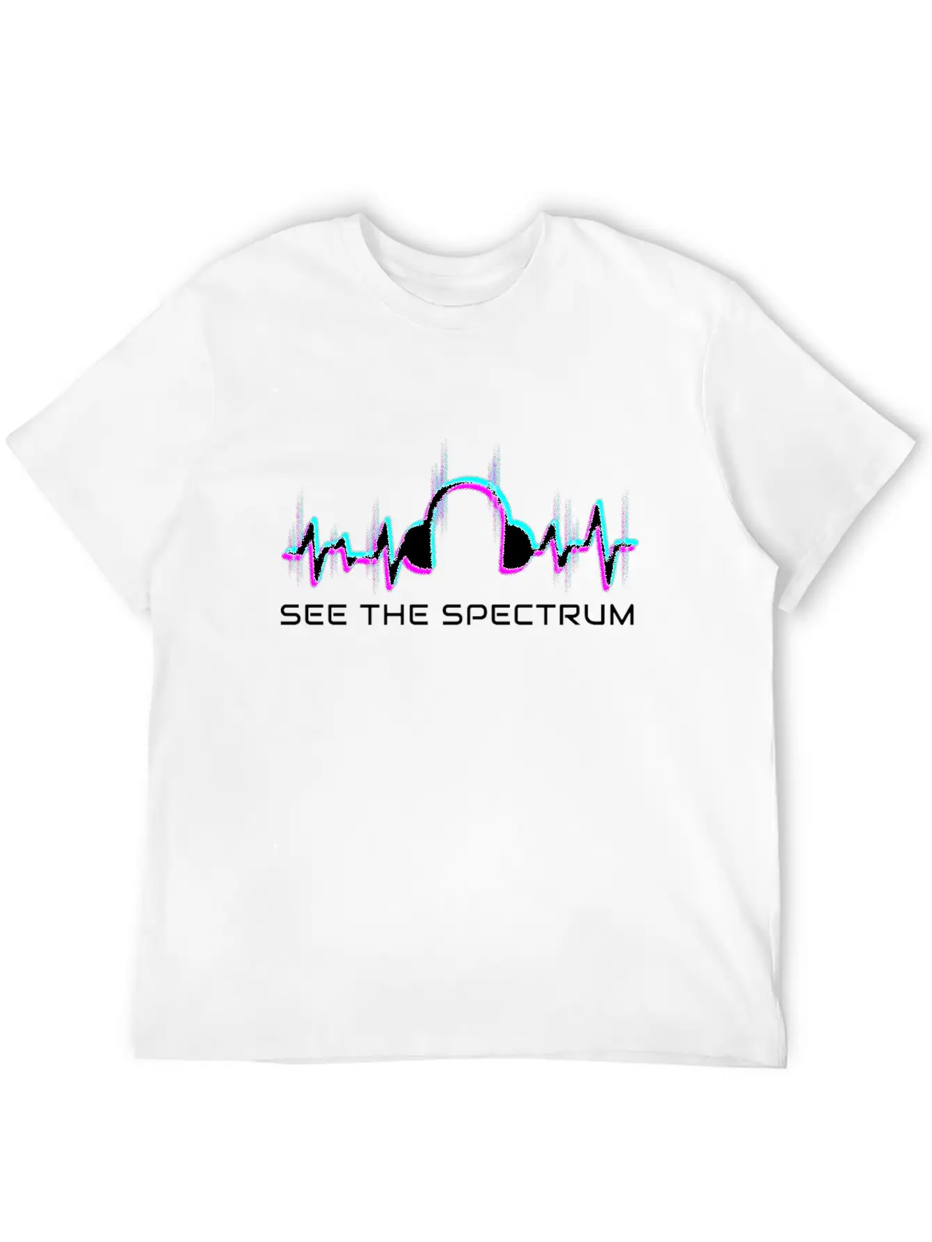 See The Spectrum Radio Lovers Radio Lightweight Cotton T-Shirt – Daily Comfort Graphic Shirt
