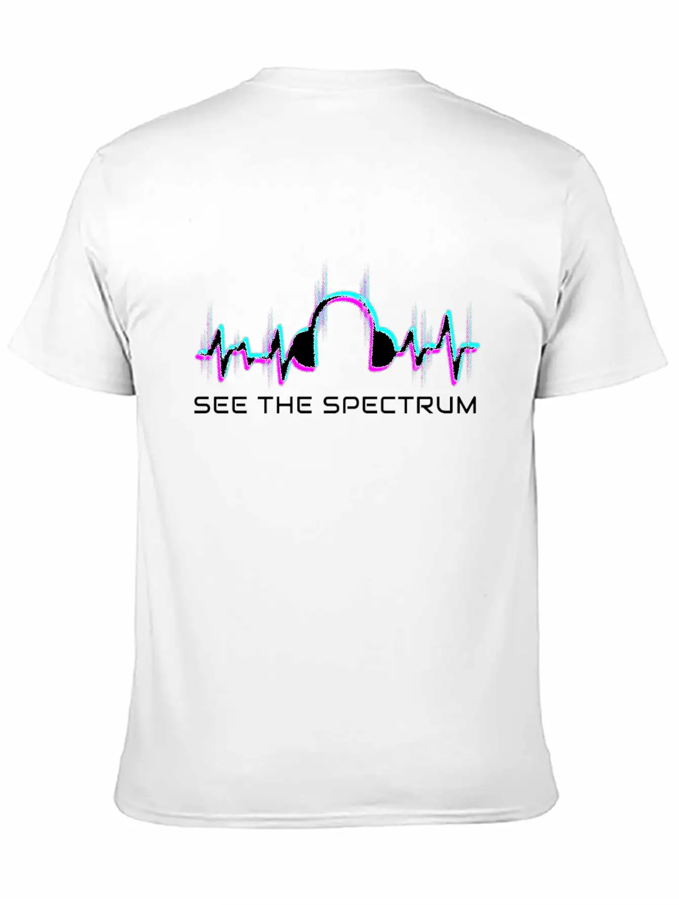 See The Spectrum Radio Lovers Radio Lightweight Cotton T-Shirt – Daily Comfort Graphic Shirt