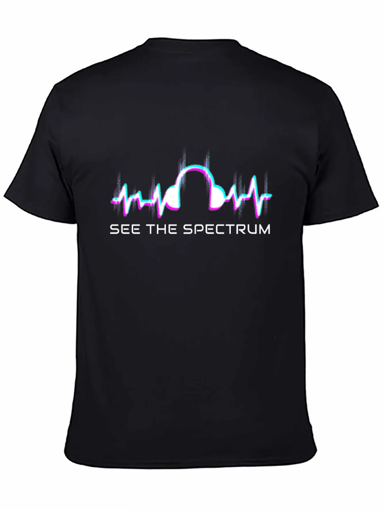 See The Spectrum Radio Lovers Radio Lightweight Cotton T-Shirt – Daily Comfort Graphic Shirt
