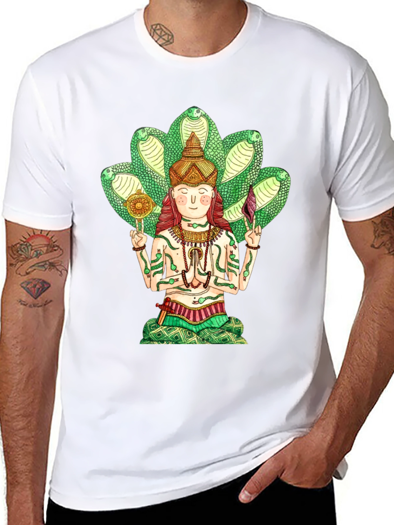 Snake God Graphic Tee