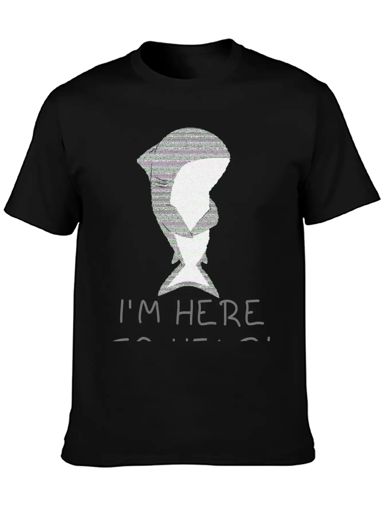 Shark .. Lightweight Cotton T-Shirt – Daily Comfort Graphic Shirt