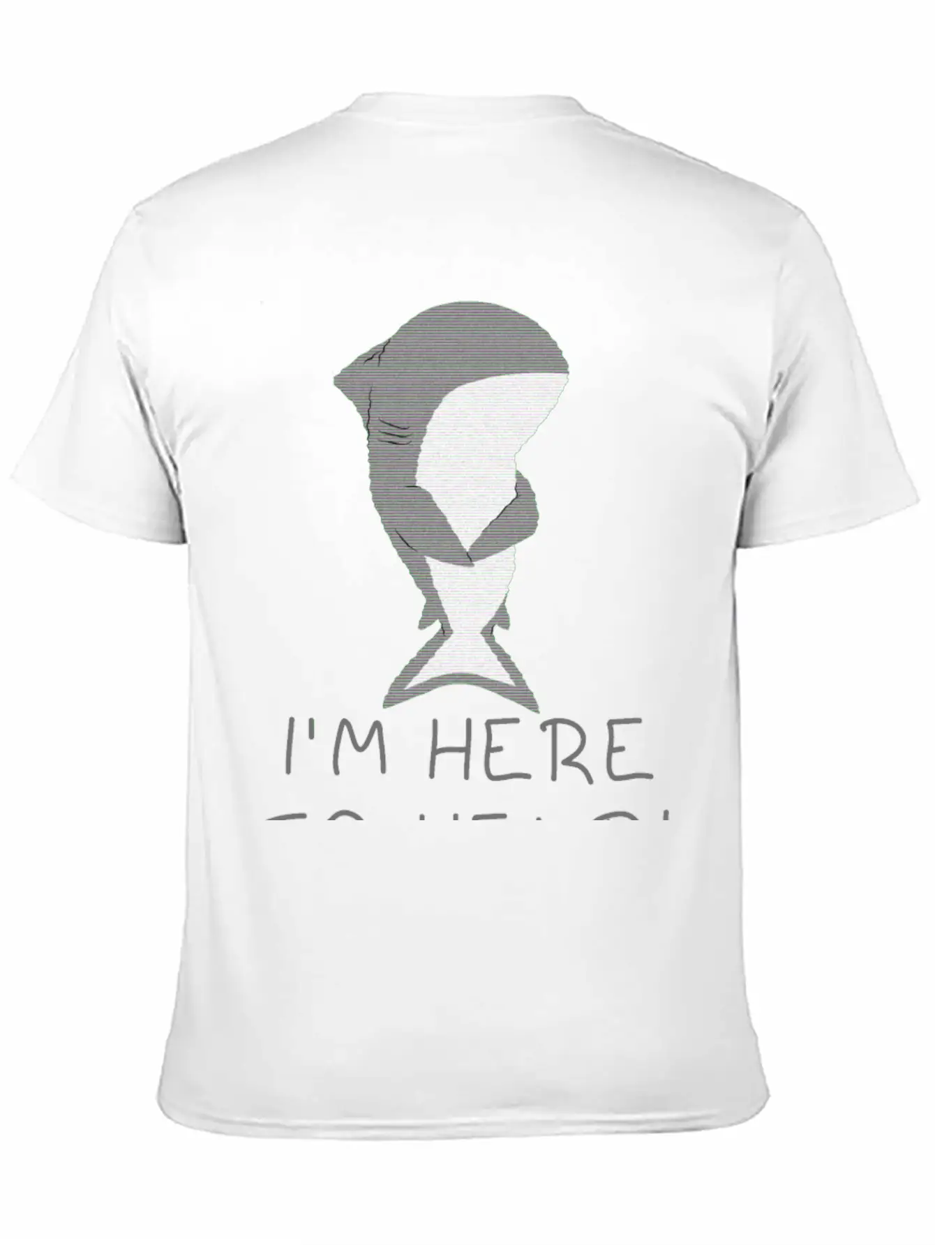 Shark .. Lightweight Cotton T-Shirt – Daily Comfort Graphic Shirt
