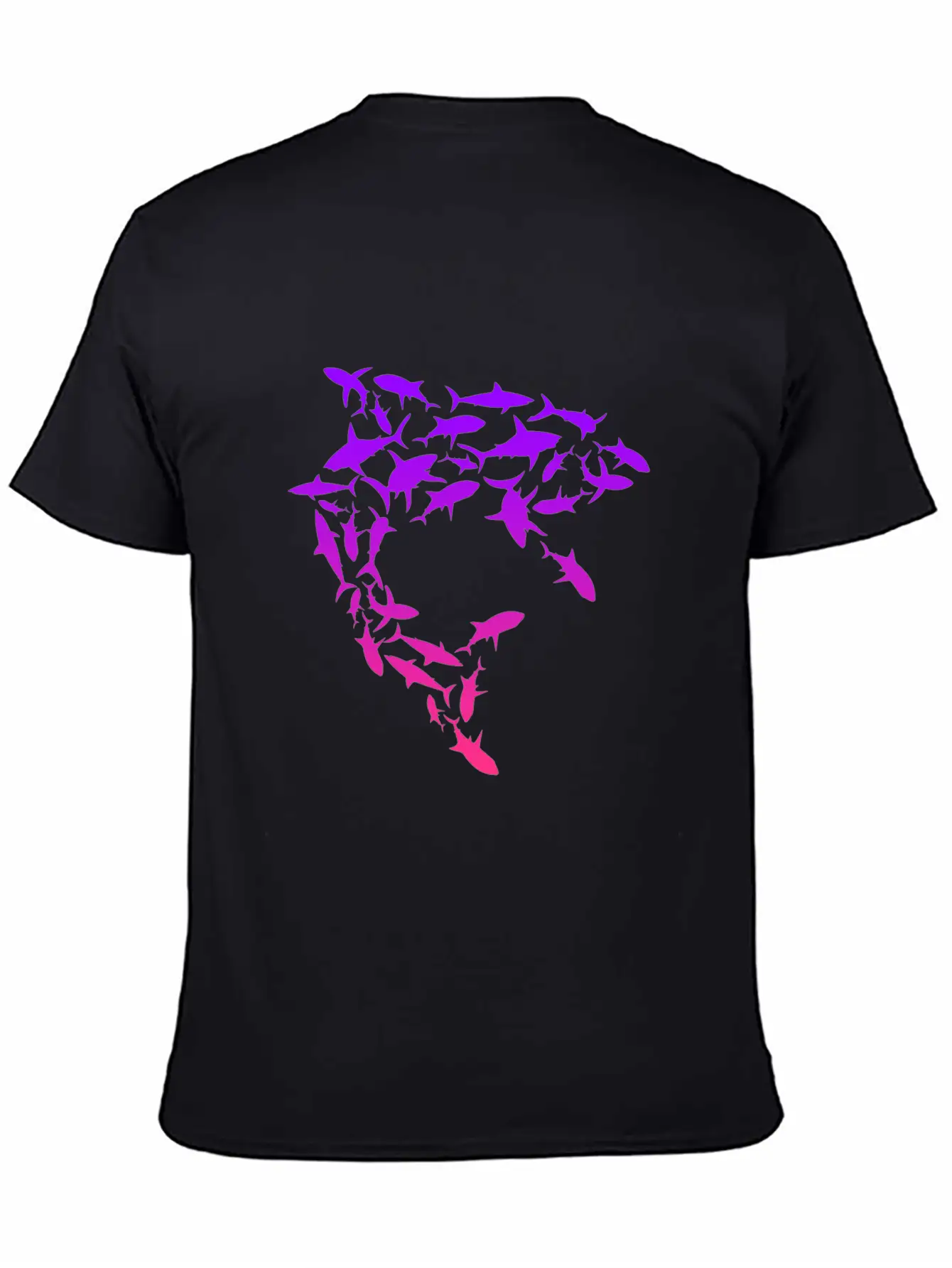 Shark Swarm Save The Sharks Lightweight Cotton T-Shirt – Daily Comfort Graphic Shirt