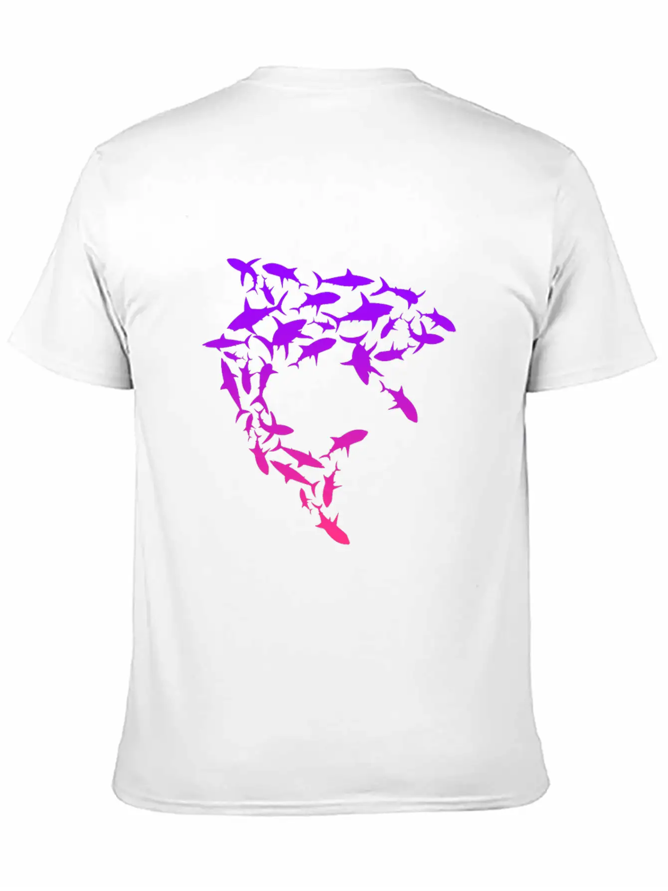 Shark Swarm Save The Sharks Lightweight Cotton T-Shirt – Daily Comfort Graphic Shirt