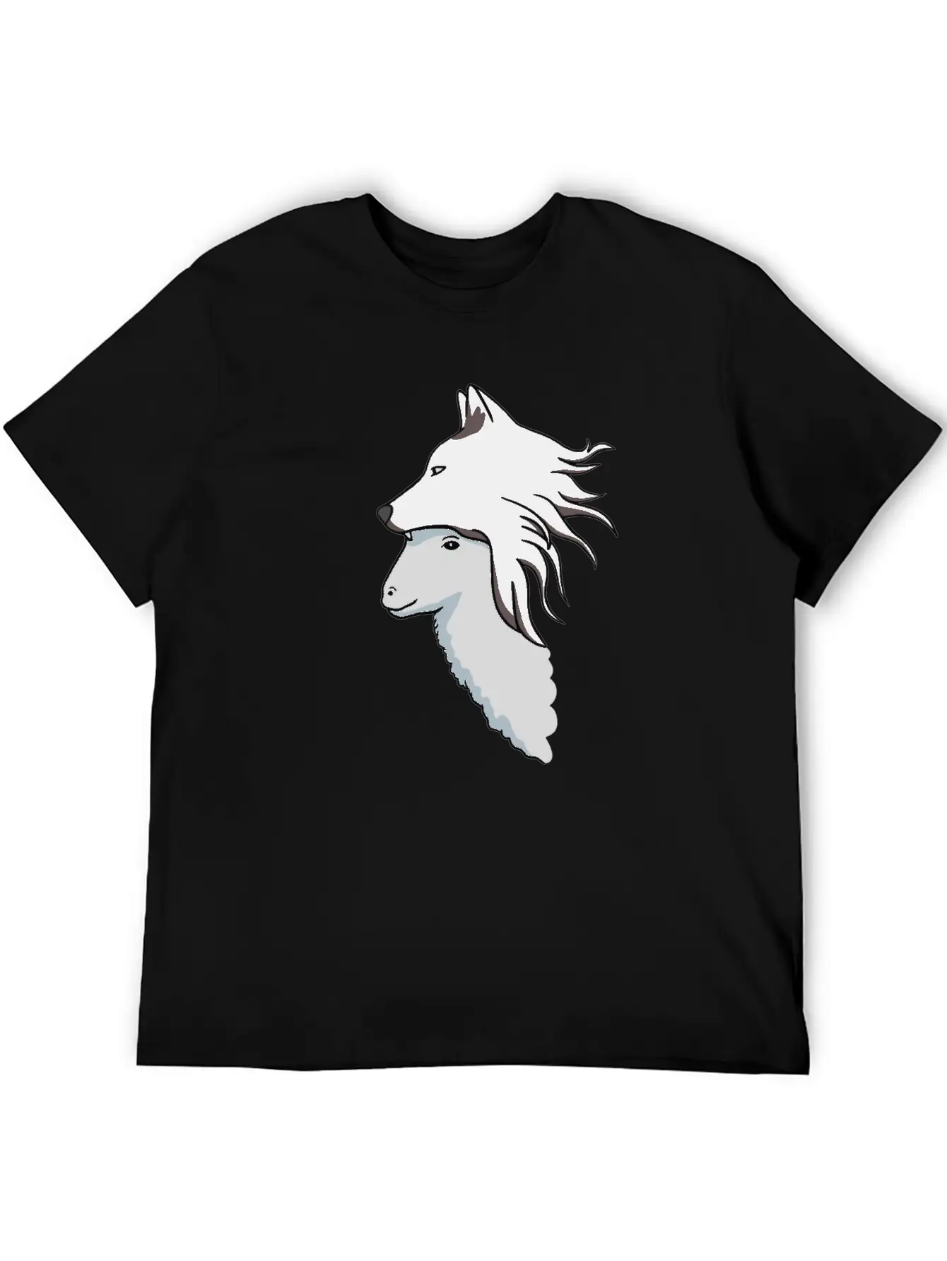Sheep In Wolf Skin Lightweight Cotton T-Shirt – Daily Comfort Graphic Shirt