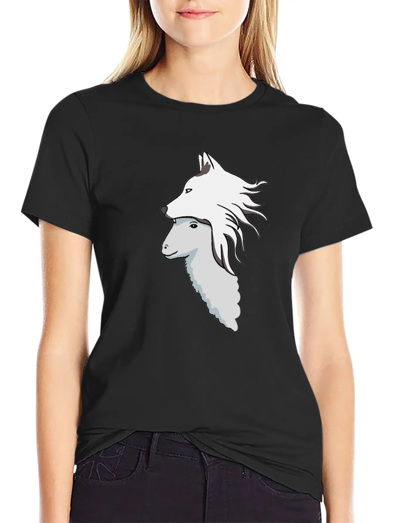 Sheep In Wolf Skin Lightweight Cotton T-Shirt – Daily Comfort Graphic Shirt